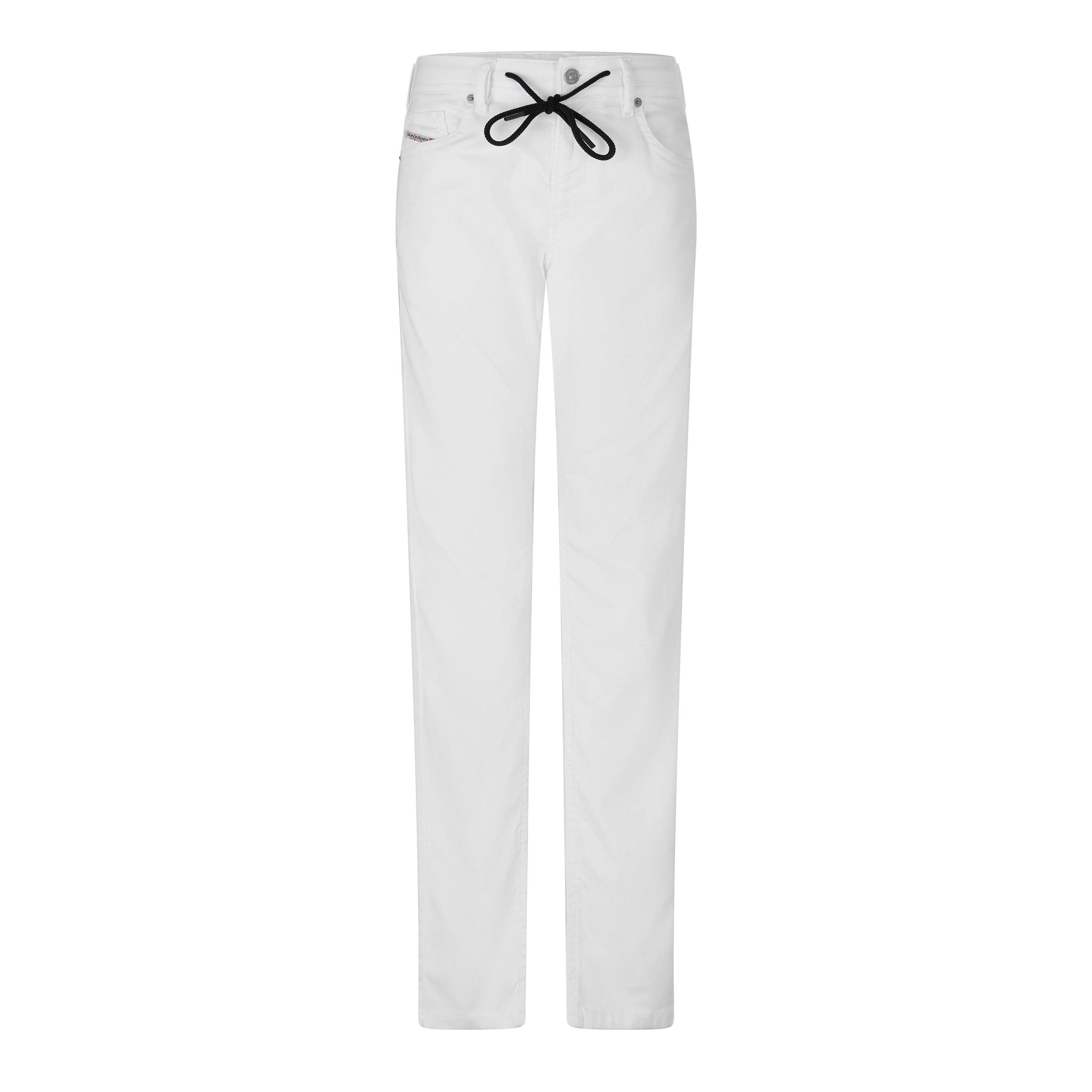 Bright White - Diesel - Men's Thommer-Y-Ne Sweat Slim Fit Jeans - 1