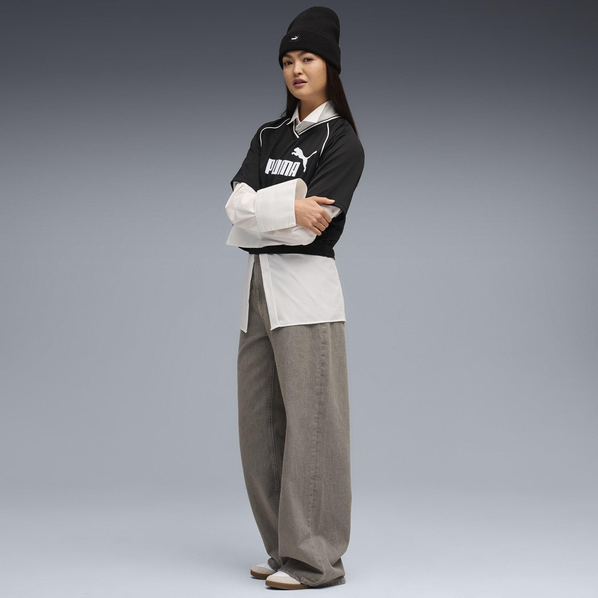 Puma Black - Puma - Relaxed Crop T Ld54 - 5