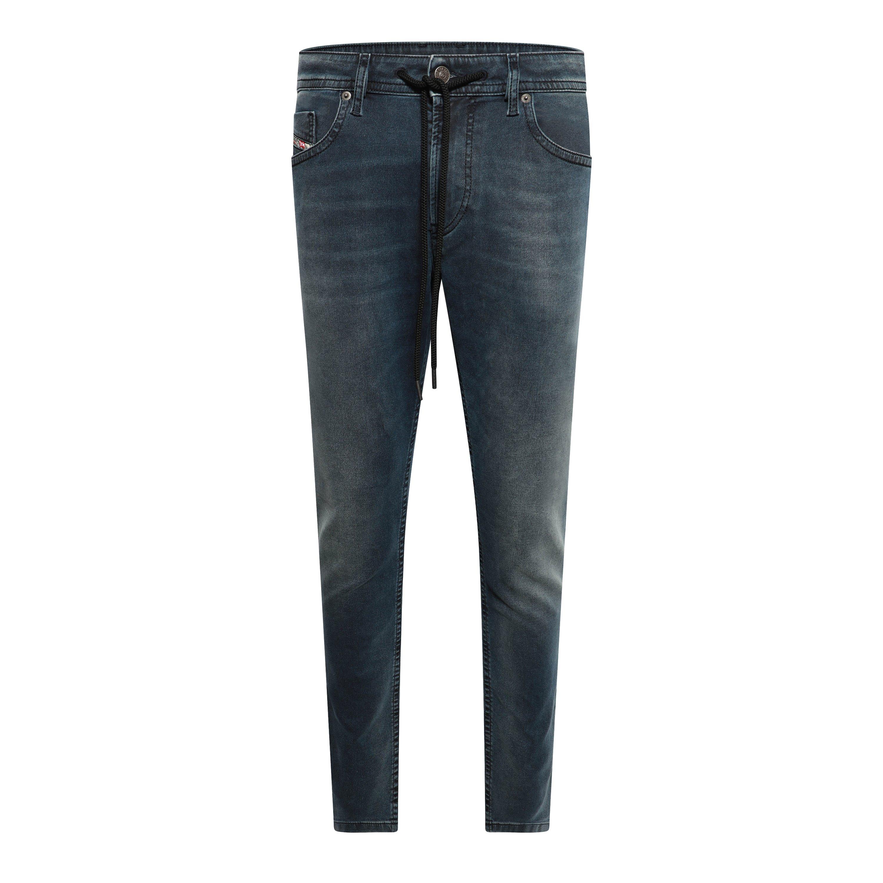 Blue Denim - Diesel - Men's Thommer-Y-Ne Sweat Slim Fit Jeans - 1