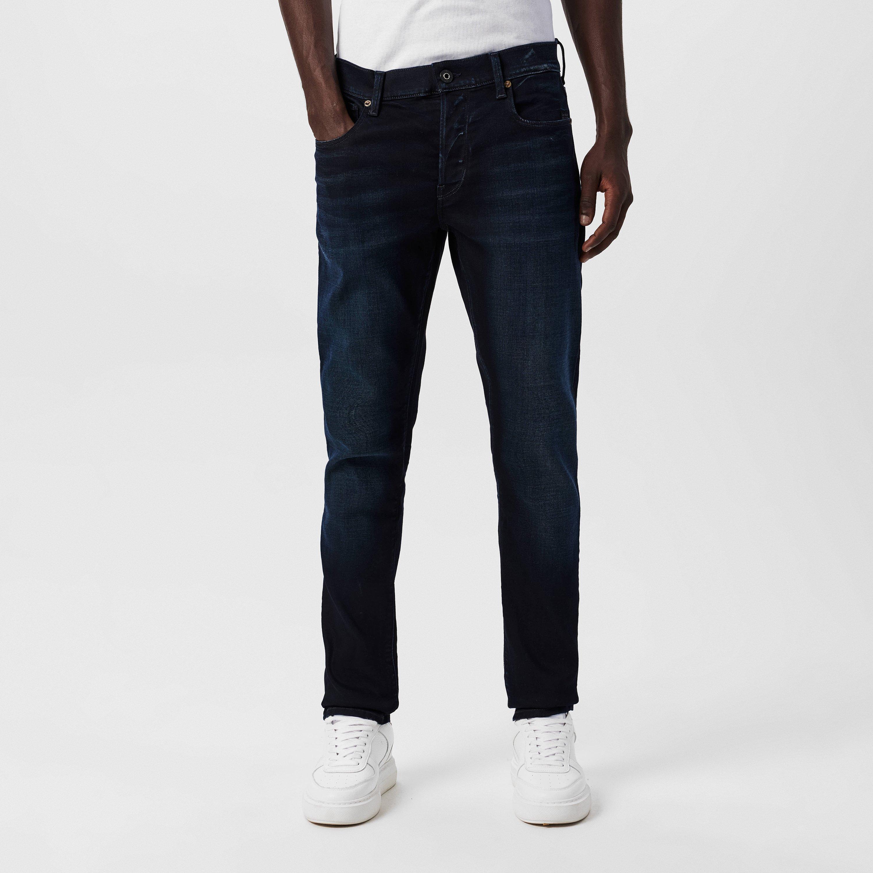 Slim Fit 3301 G Star Raw Jeans G-Star Jeans 3301 Slim Fit In B843 Worn