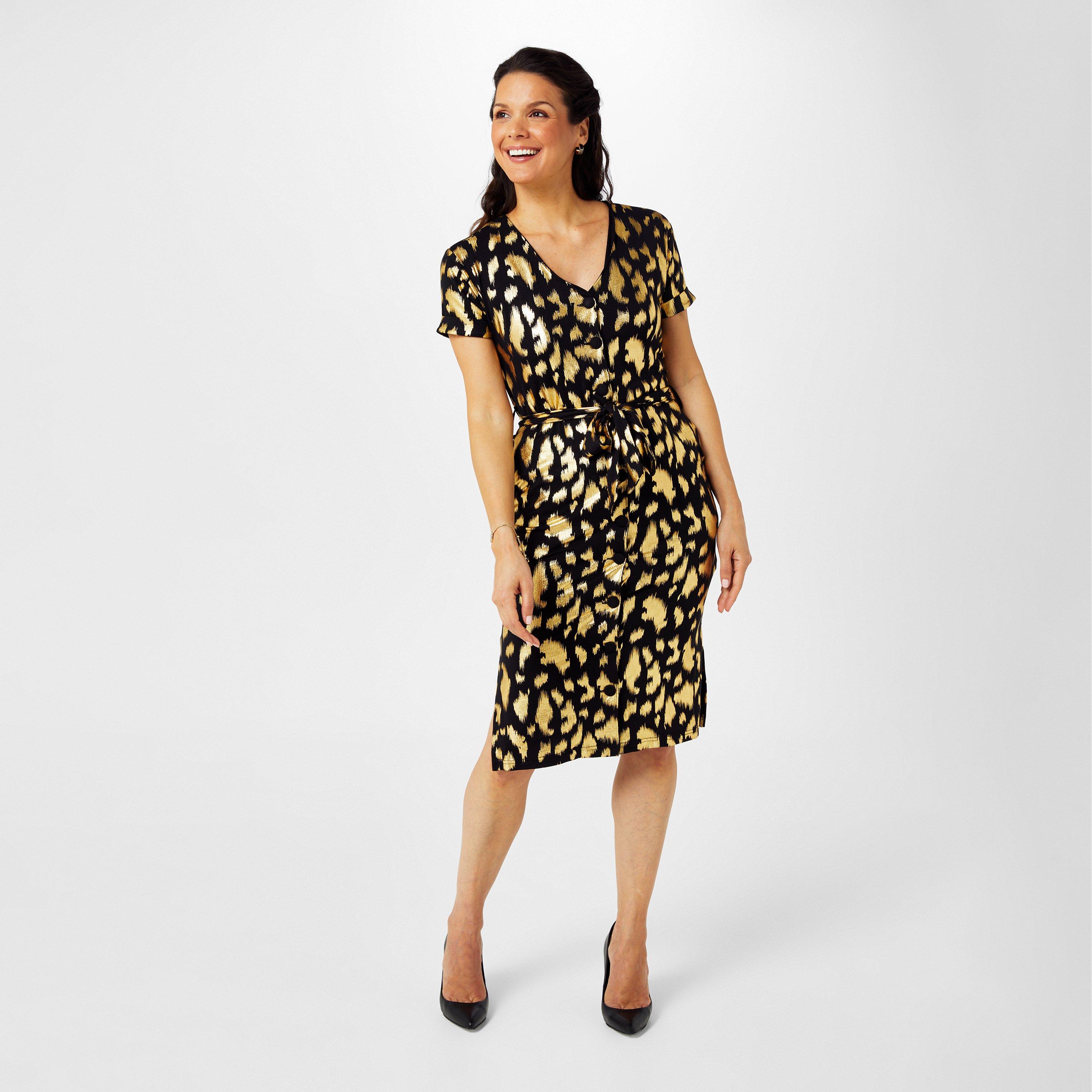 Animal de Folha - Biba - Biba Foil Printed Dress - 4