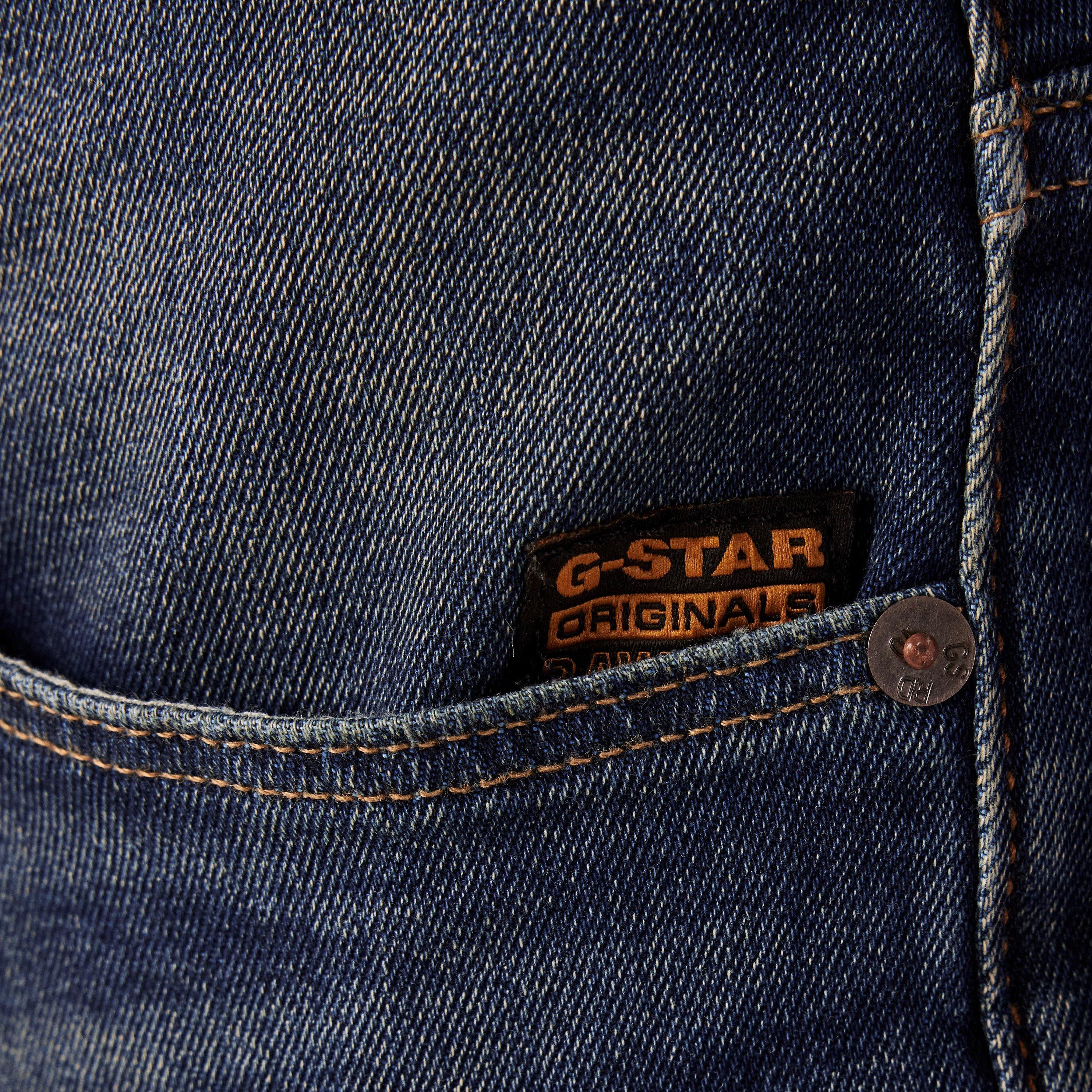 Work Blue Faded - G Star - 3301 Slim Jeans - 5