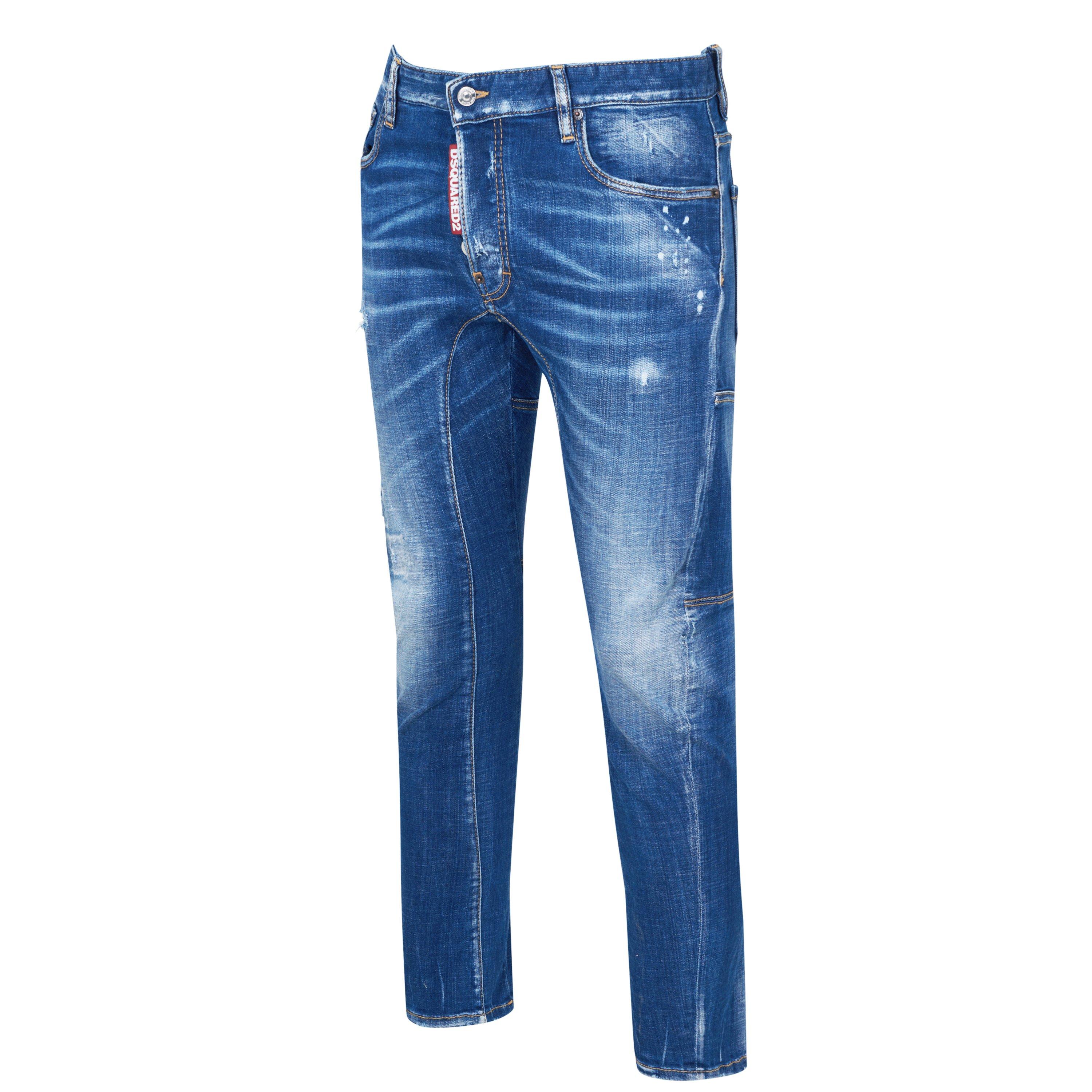 Blue 470 SMU - DSquared2 - Tidy Biker Jeans - 13