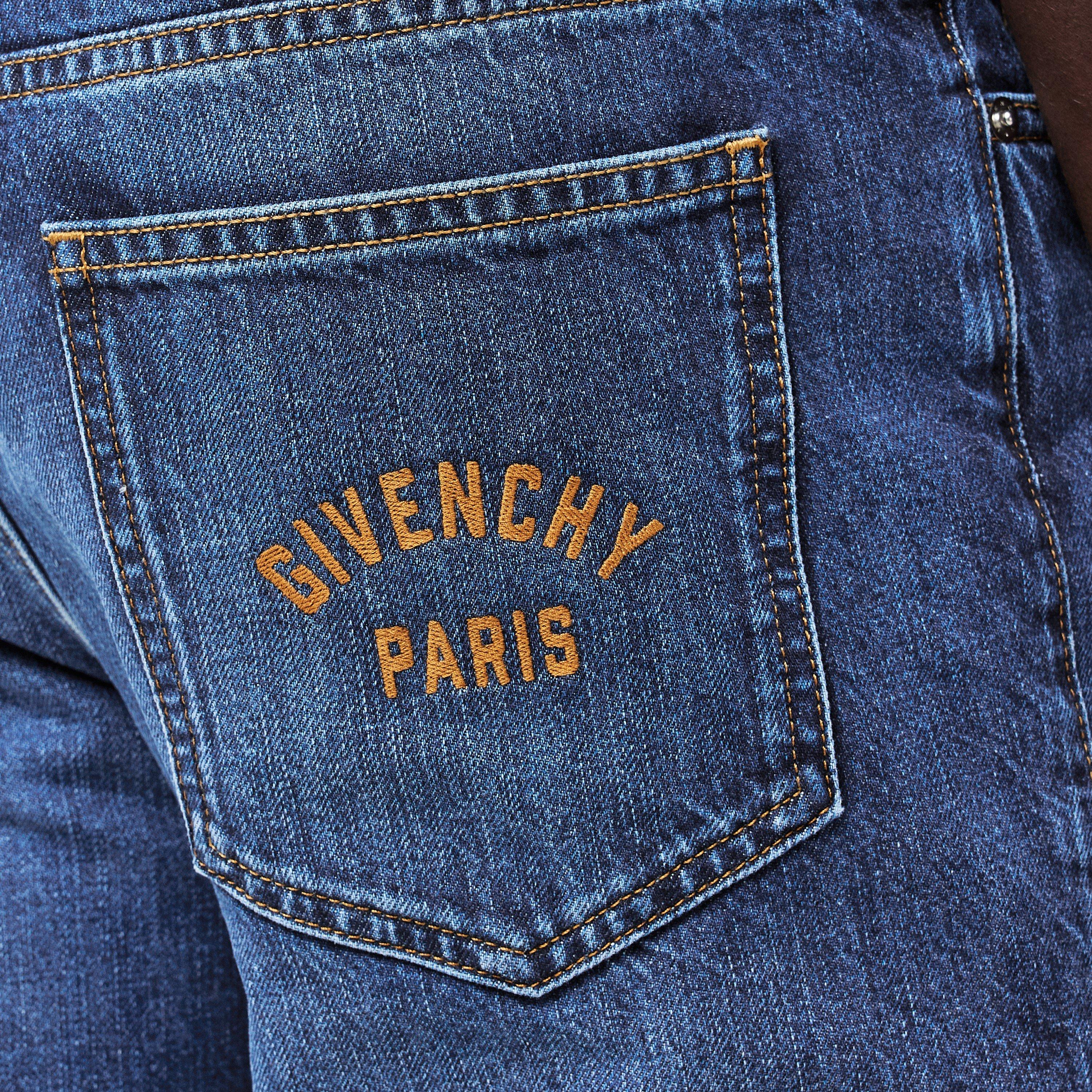 Blue - GIVENCHY - Men's Straight Jeans - 5