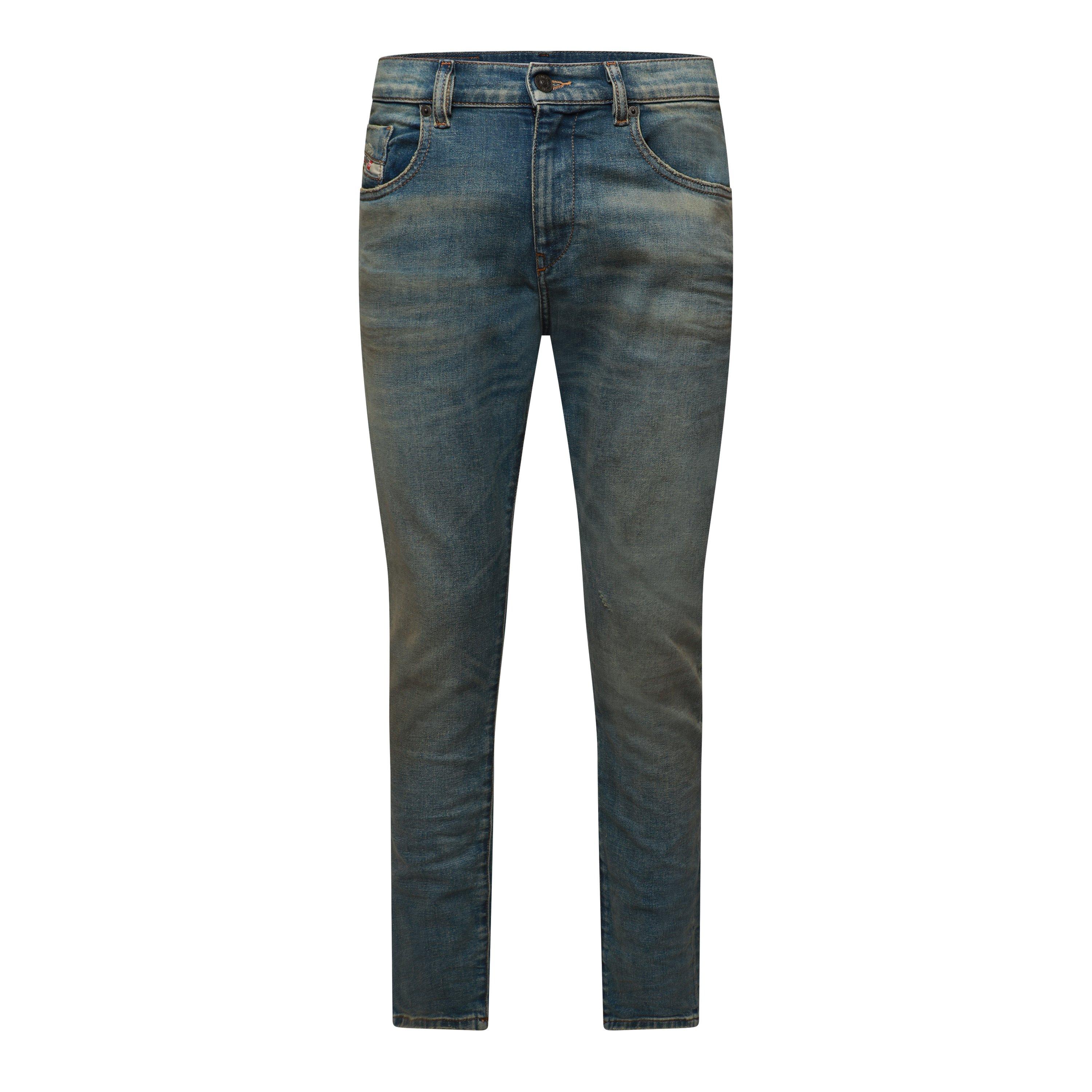 Diesel Men's 2019 D-Strukt Slim Fit Jeans - Blue Denim - 31W S