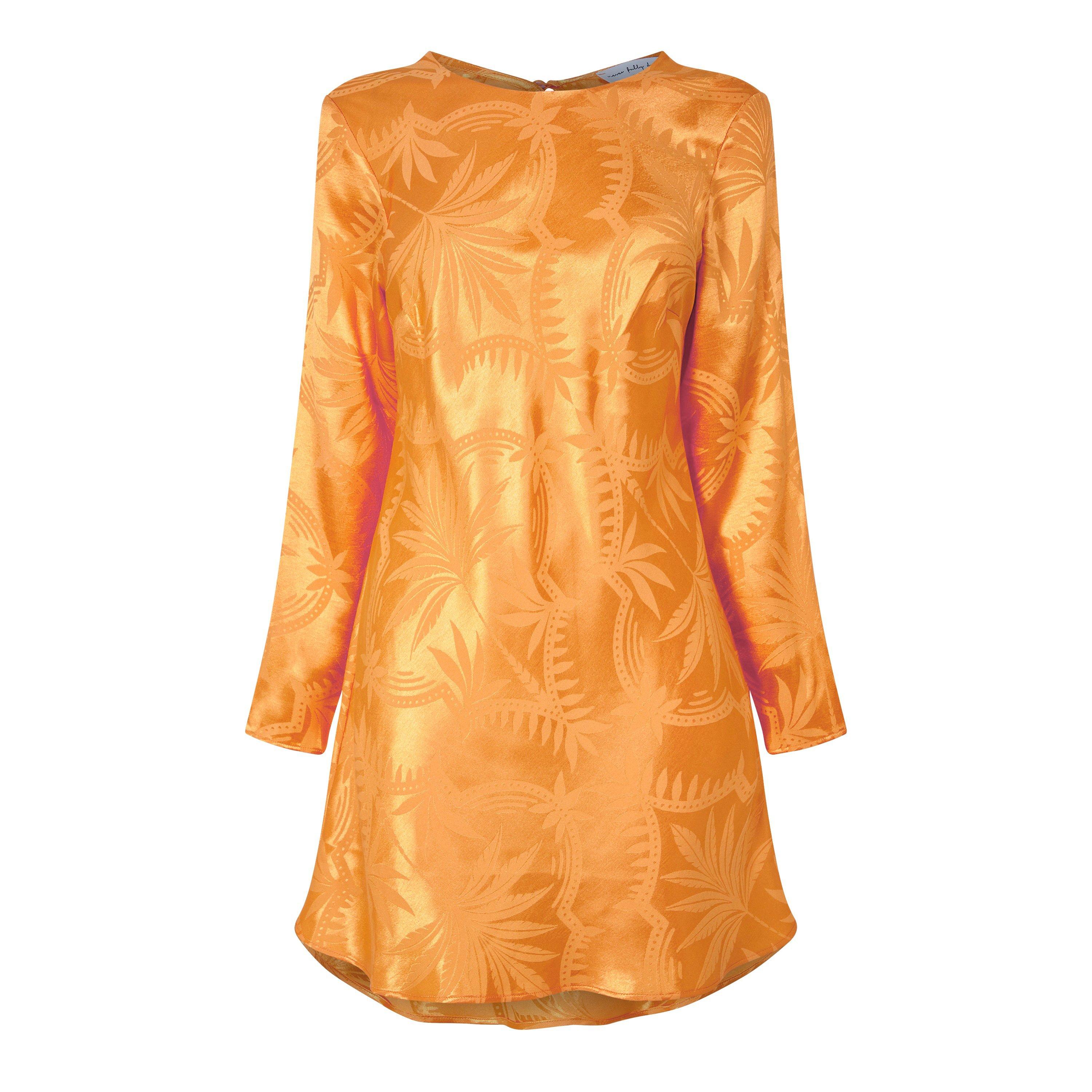 Never Fully Dressed Women's Soho Mini Dress - Apricot - 10 (S)