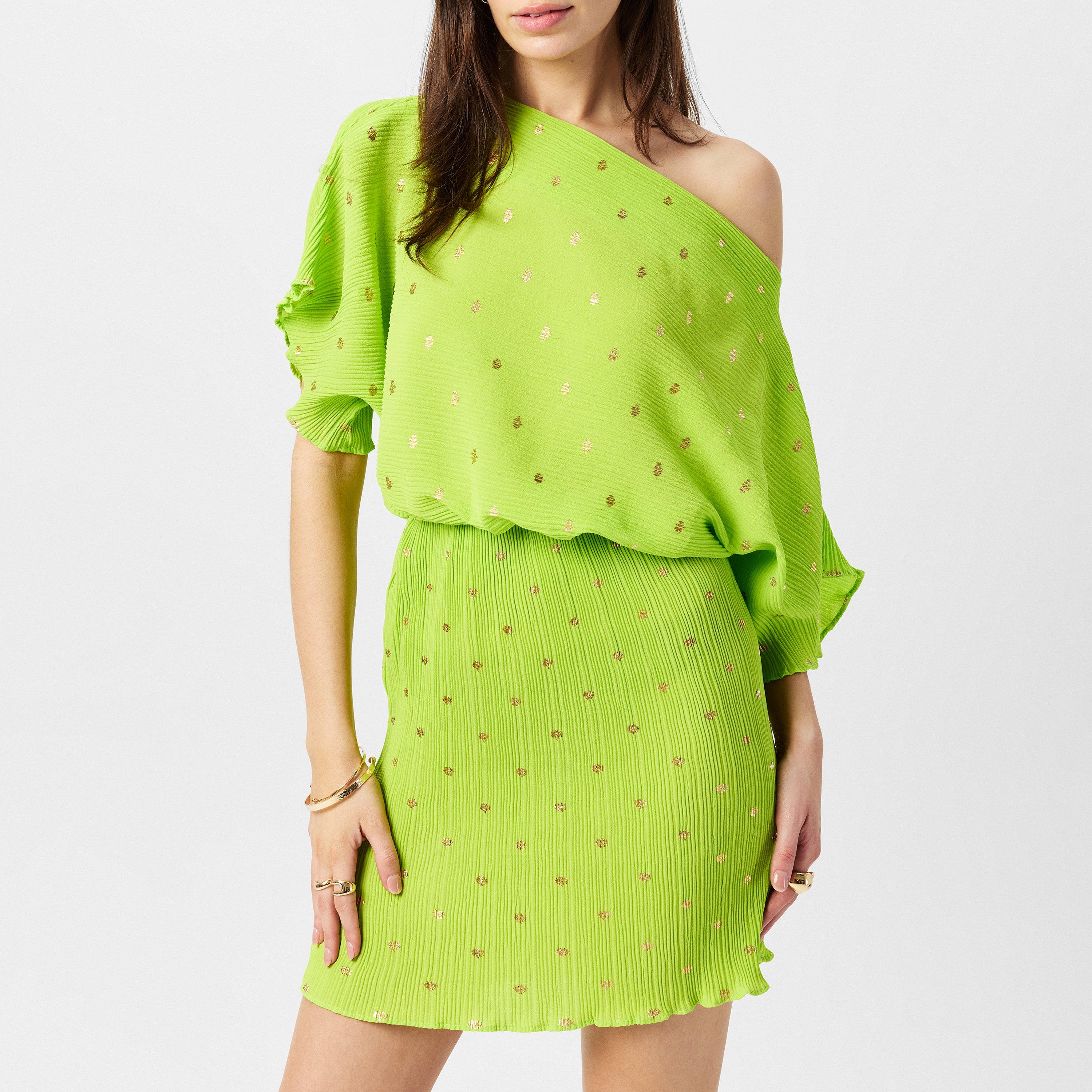 Lime - Never Fully Dressed - Mini Tilly Dress - 3