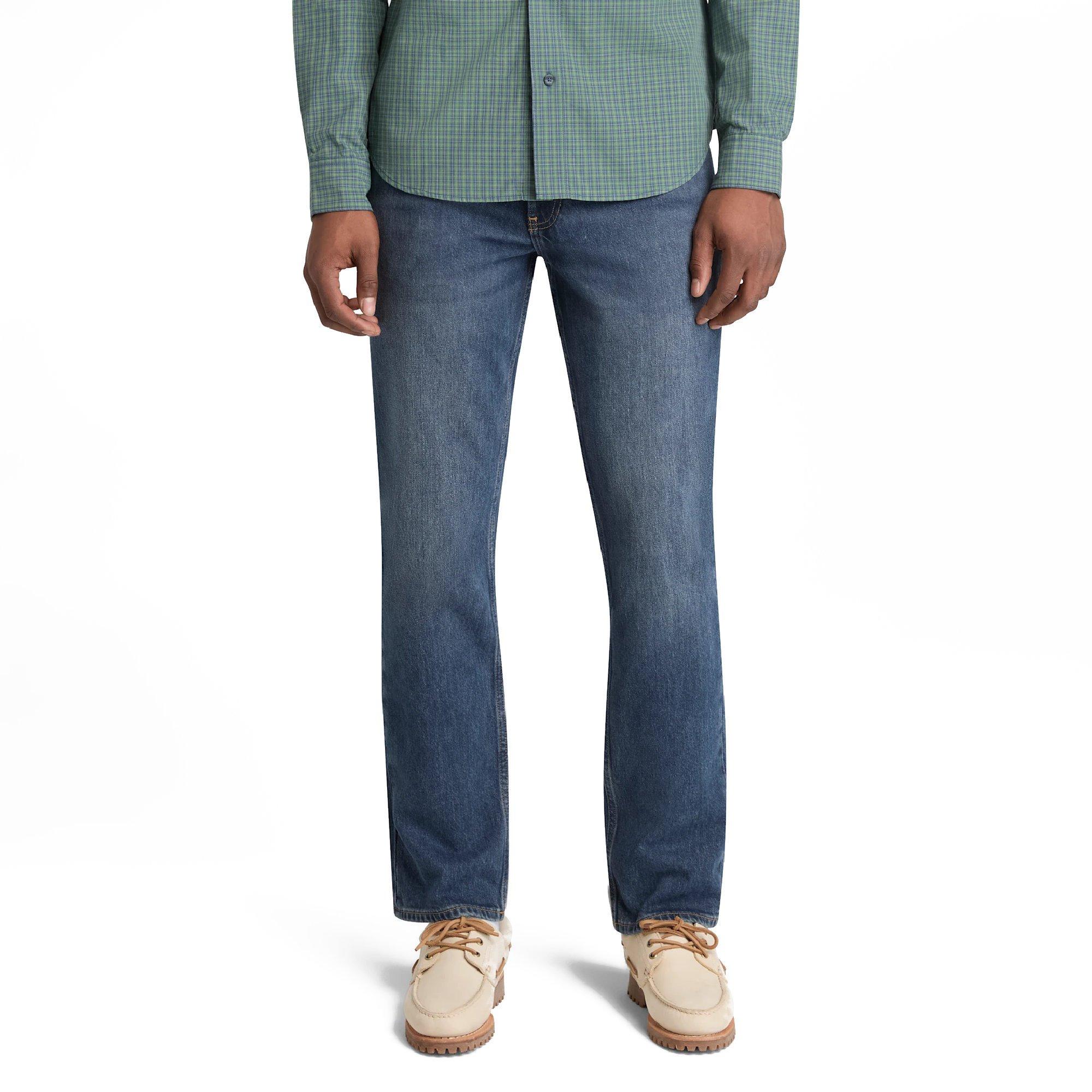 Mid Indigo - Timberland - Timberland Sandown Denim Slim Light Shade - 2