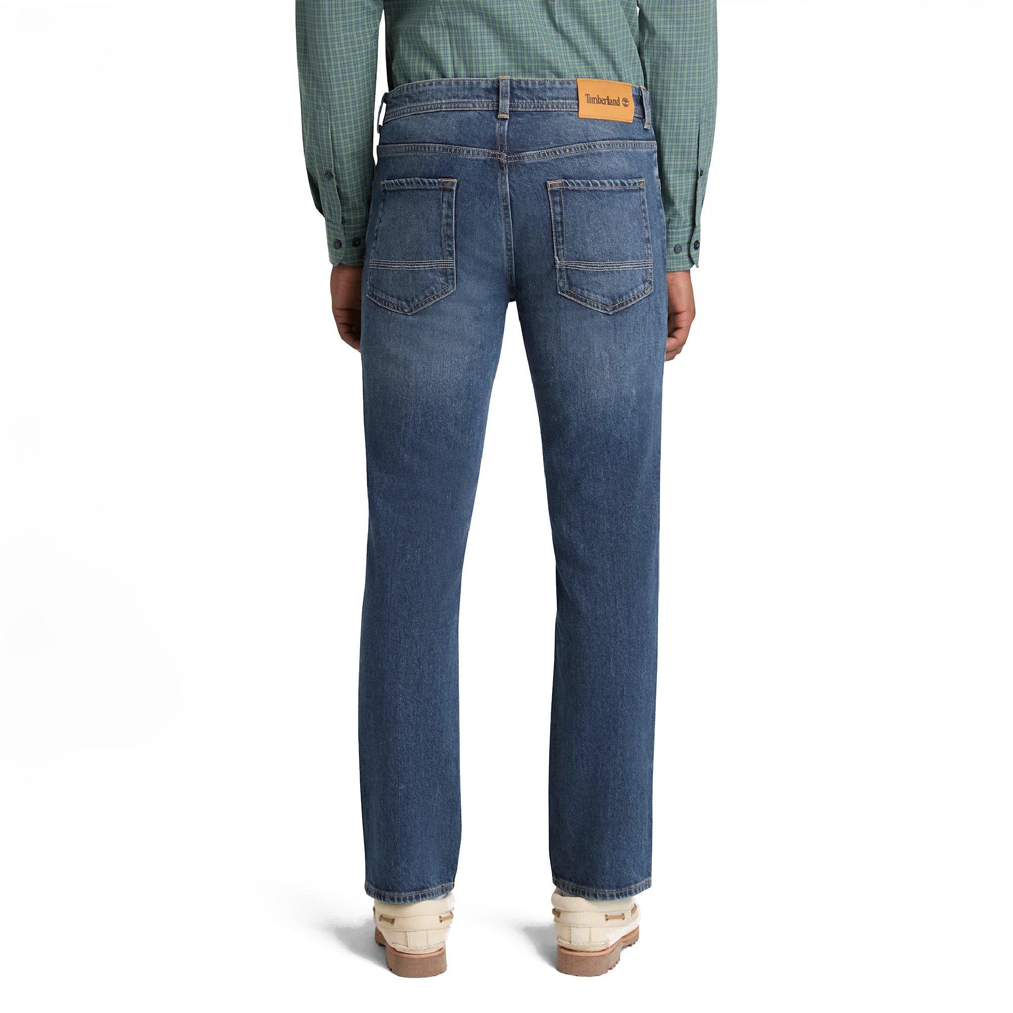 Mid Indigo - Timberland - Timberland Sandown Denim Slim Light Shade - 3