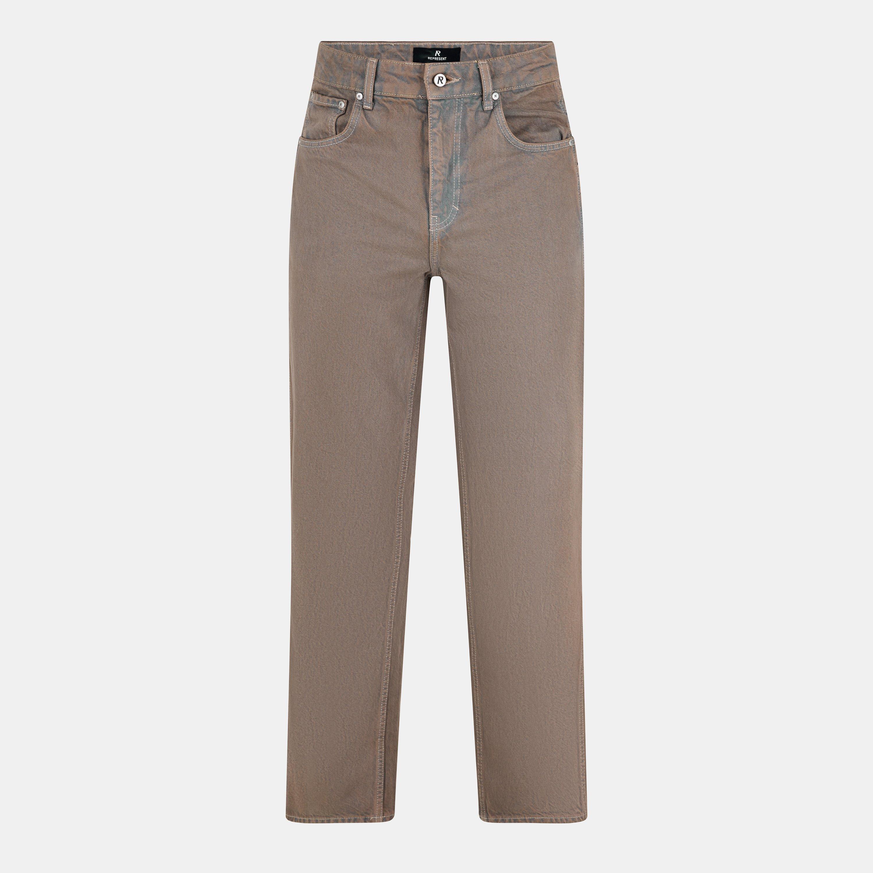 Represent Men's Straight Leg Jeans - Rock - 28W R
