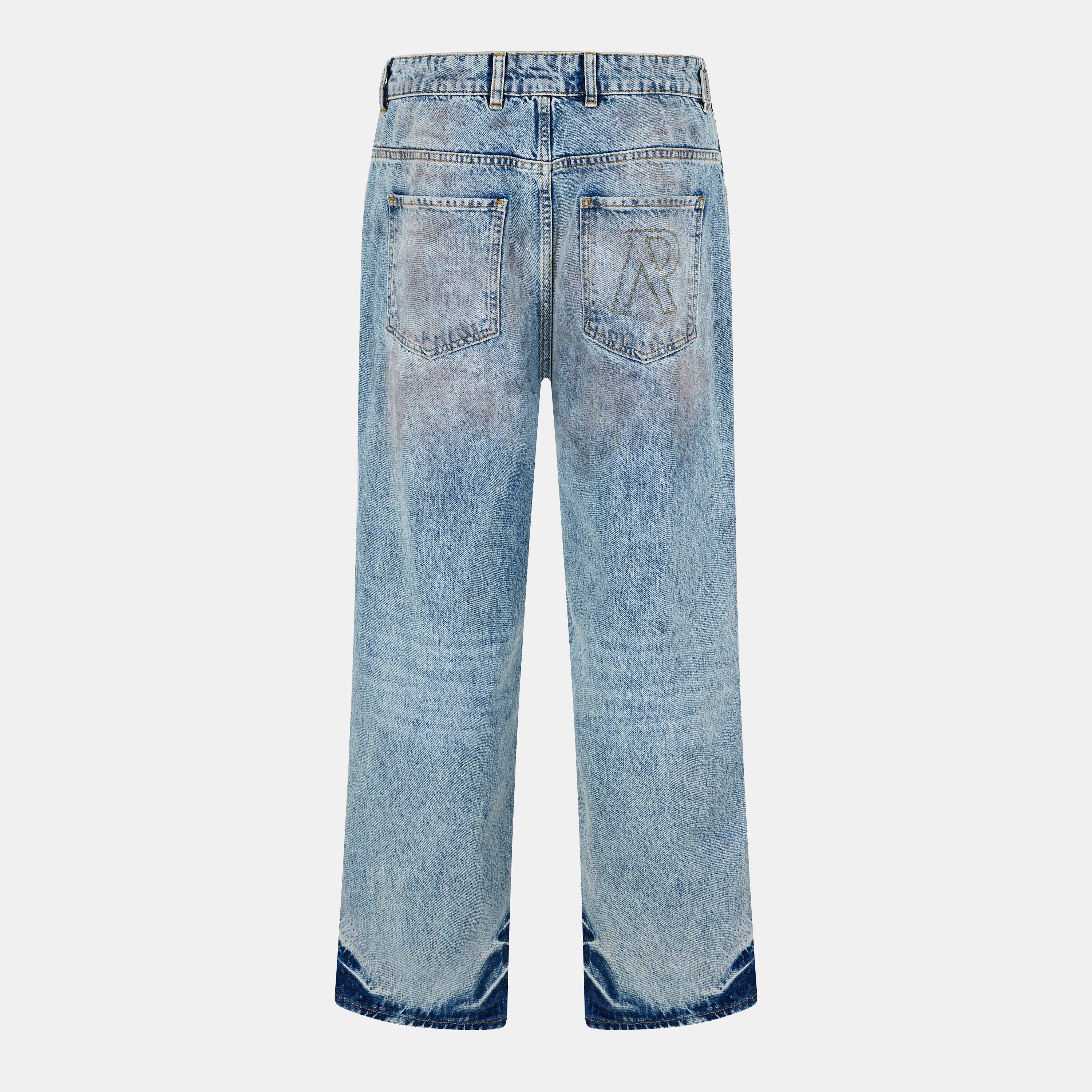 Mechanic Blue - Represent - Men's Straight Leg Jeans - 2