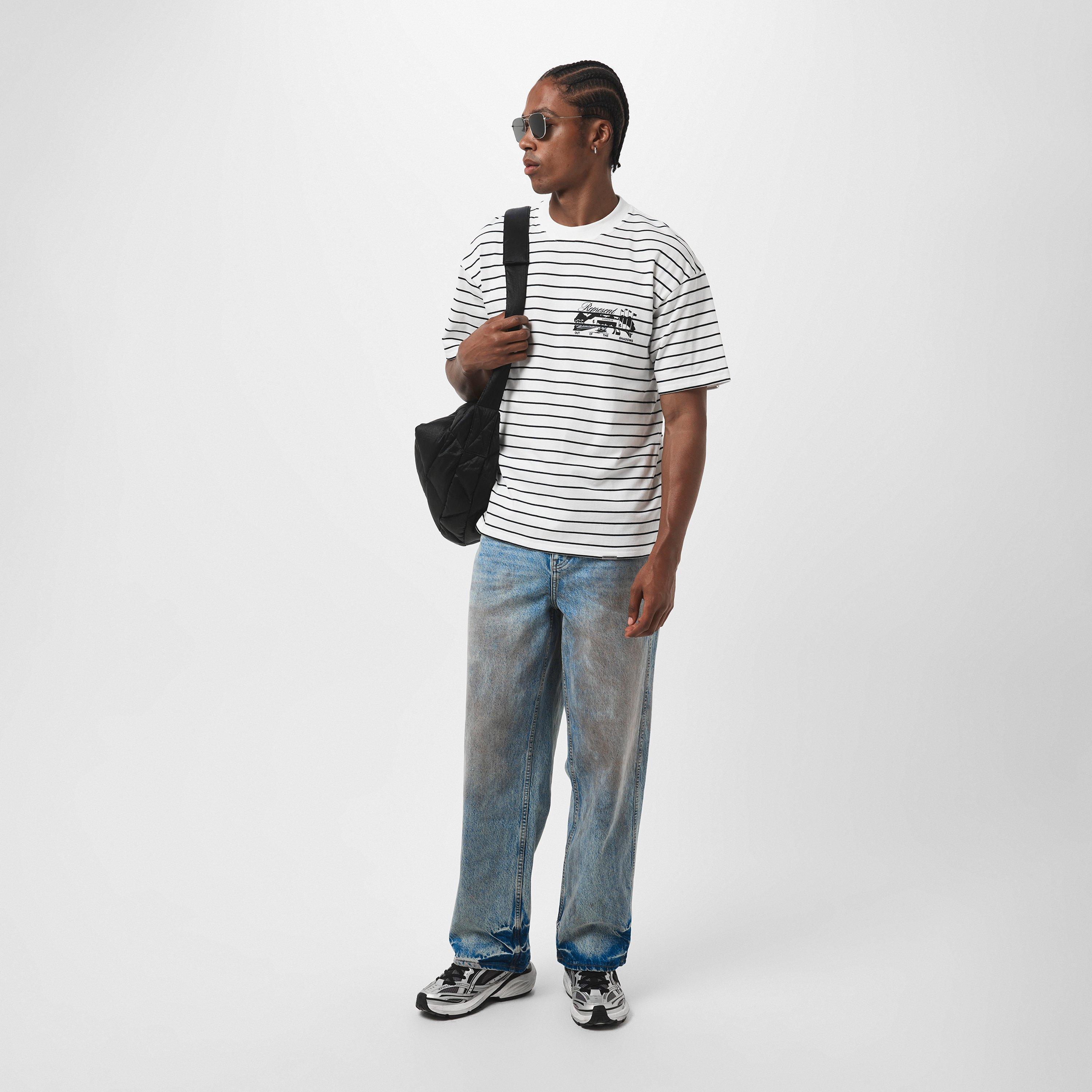 Mechanic Blue - Represent - Men's Straight Leg Jeans - 6