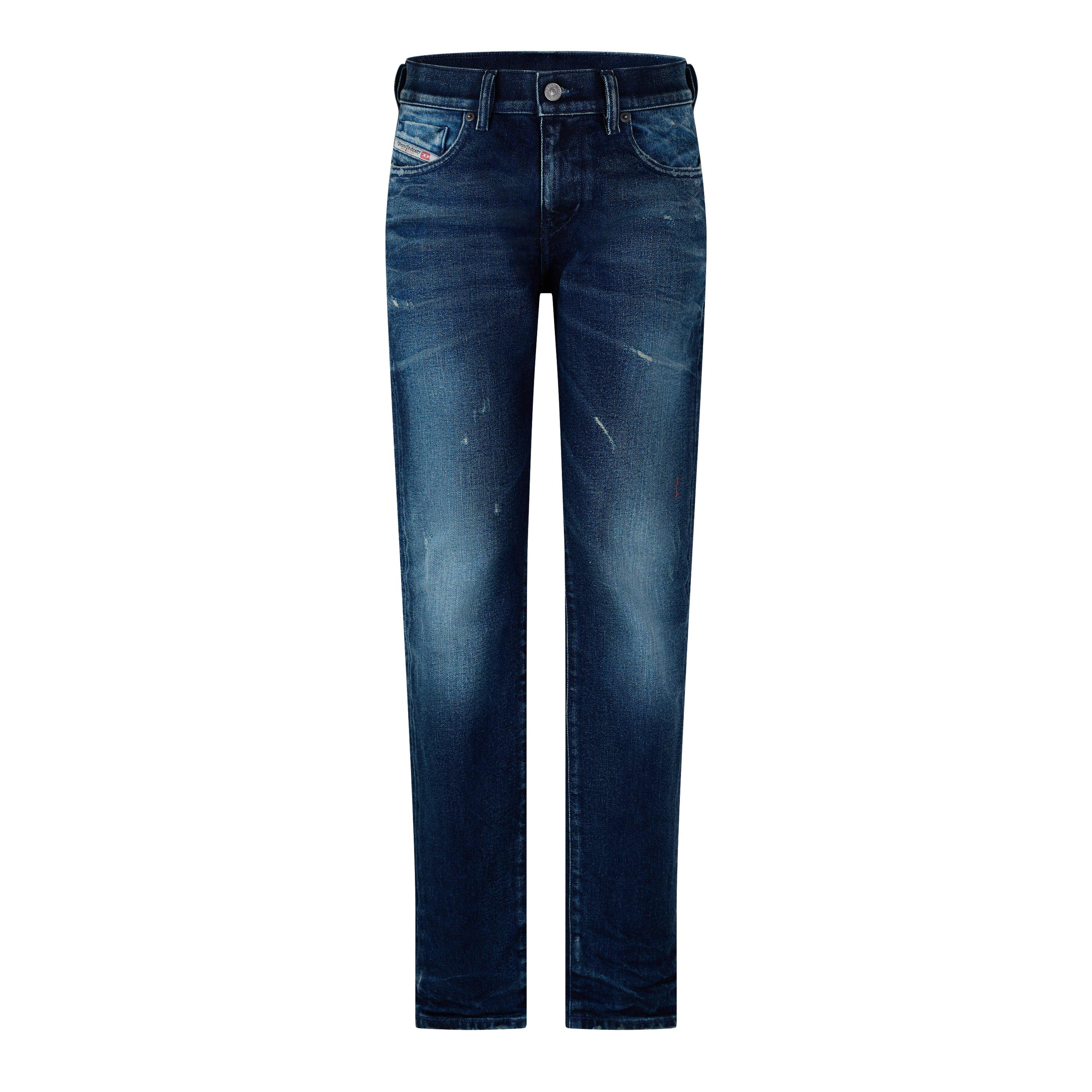 Diesel Men's 2019 D-Strukt Slim Fit Jeans - Blue Denim - 32W S