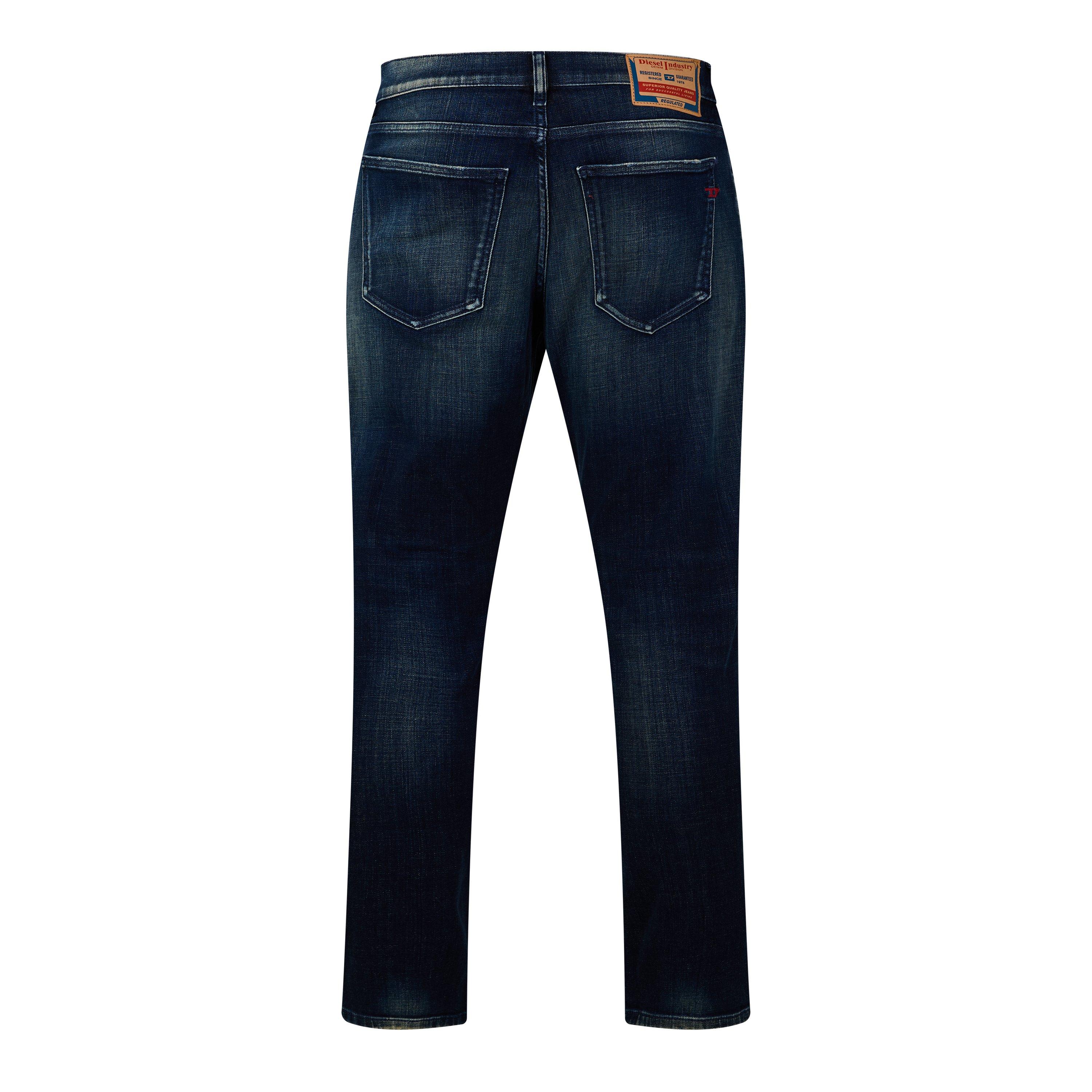 Blue Denim - Diesel - Men's 2019 D-Strukt Slim Fit Jeans - 2