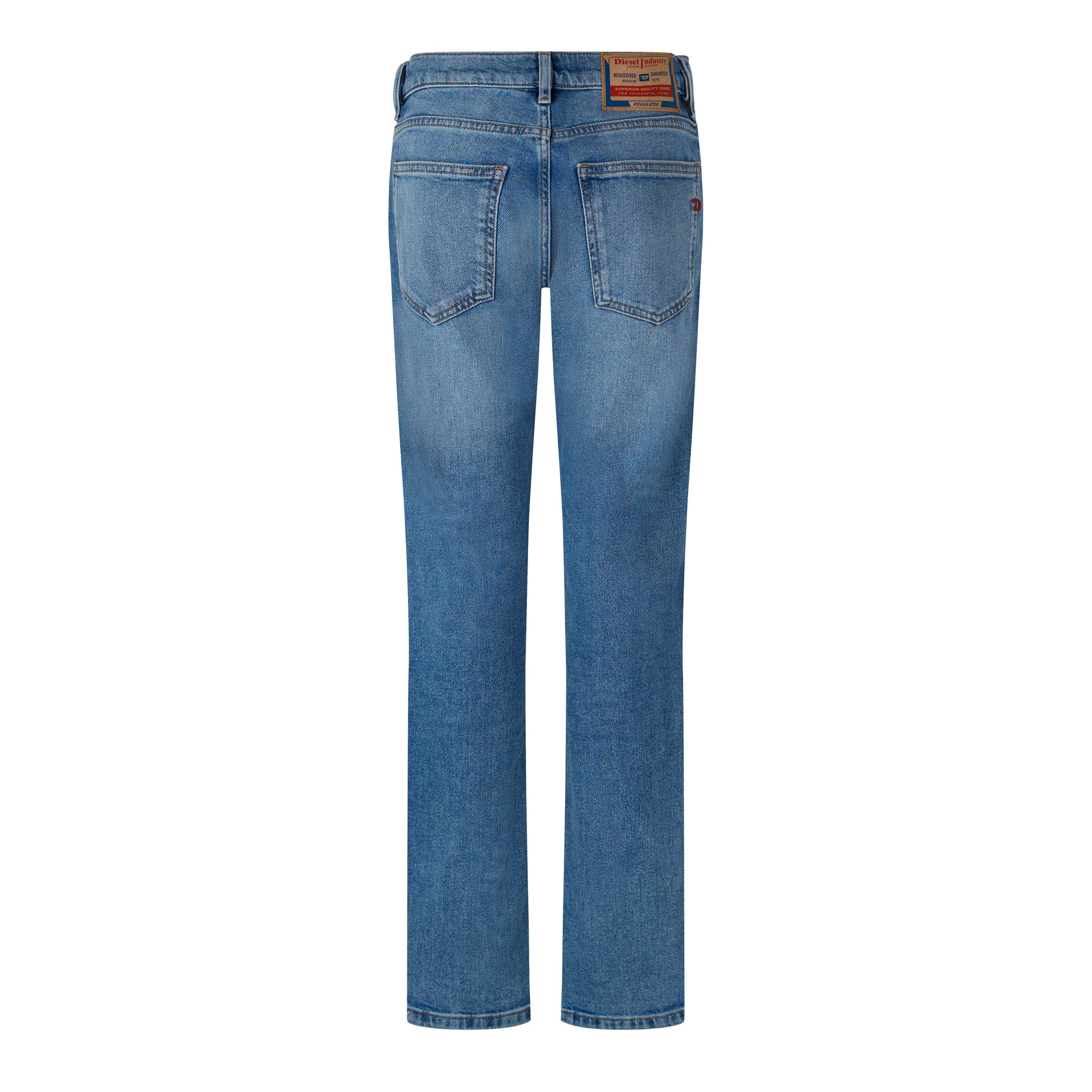 Blue Denim - Diesel - Men's 2019 D-Strukt Slim Fit Jeans - 2