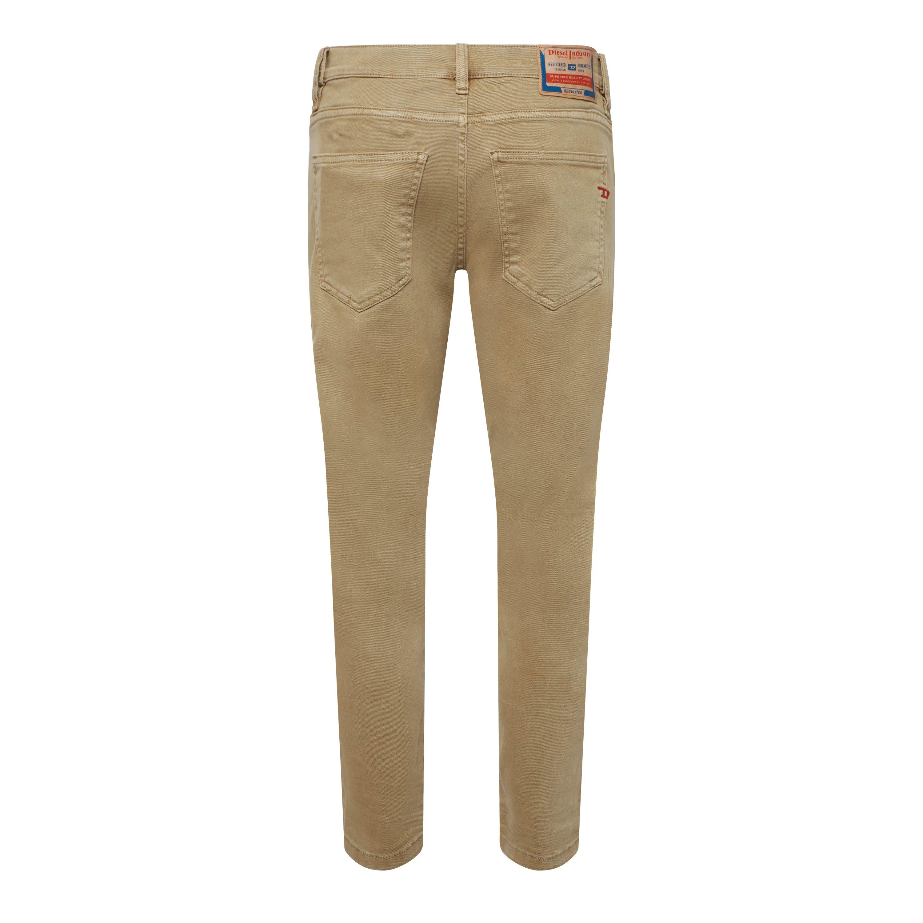 Khaki - Diesel - Men's 2019 D-Strukt Slim Fit Jeans - 2