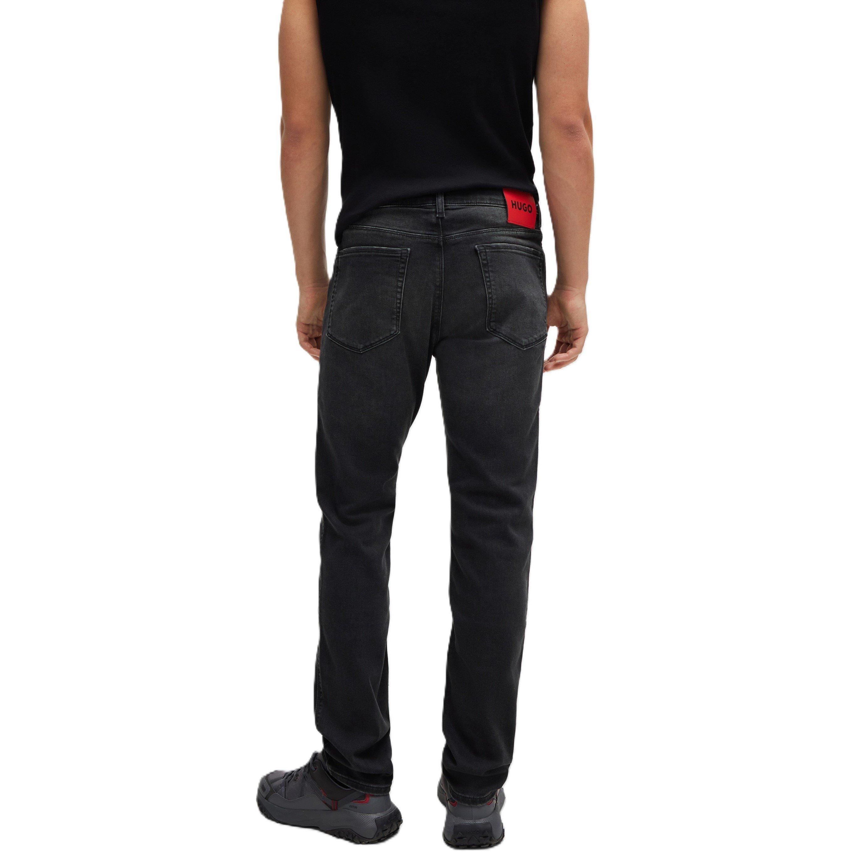 Dark Grey - Hugo - Men's Slim Fit Jeans - 2