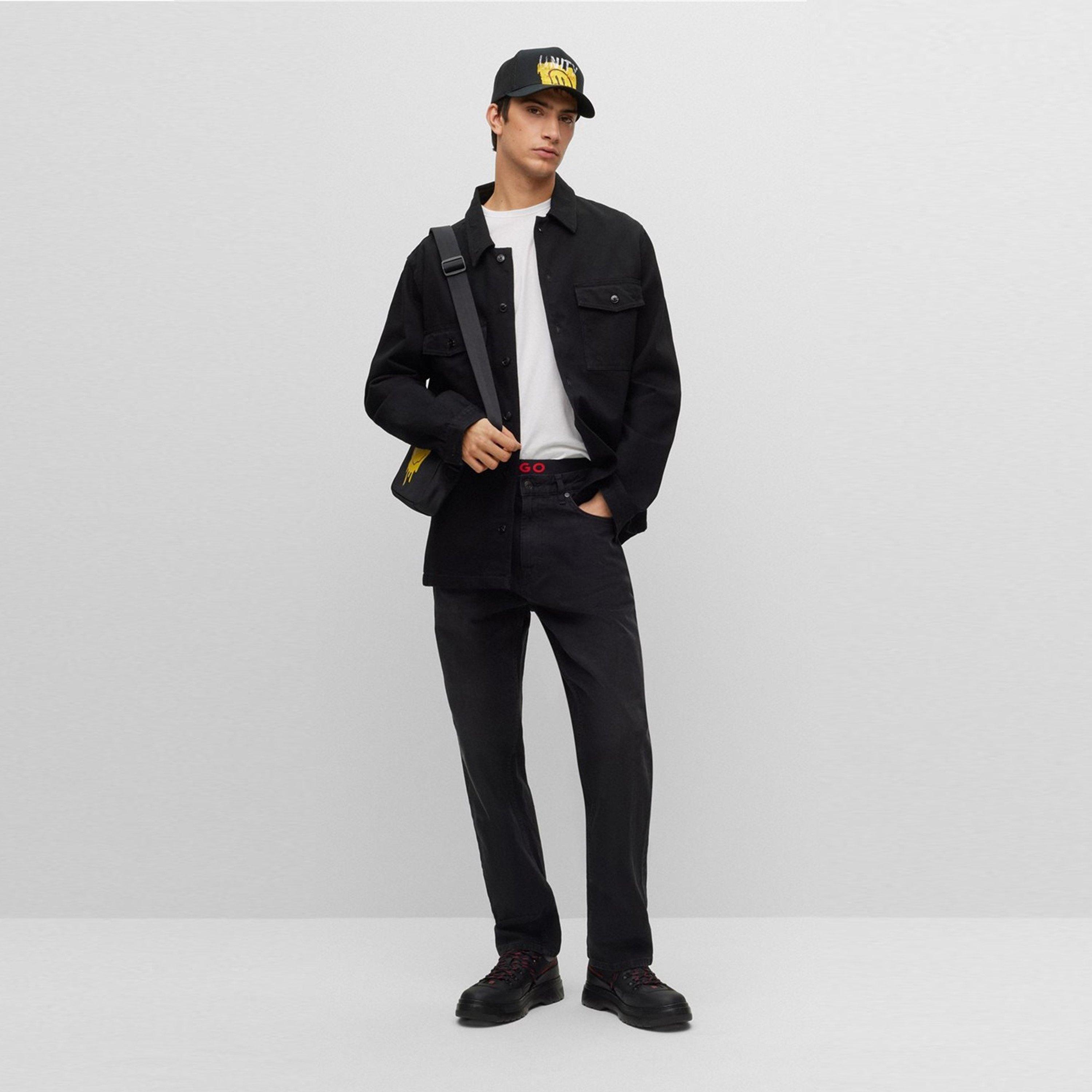 Black - Hugo - Men's Slim Fit Jeans - 6