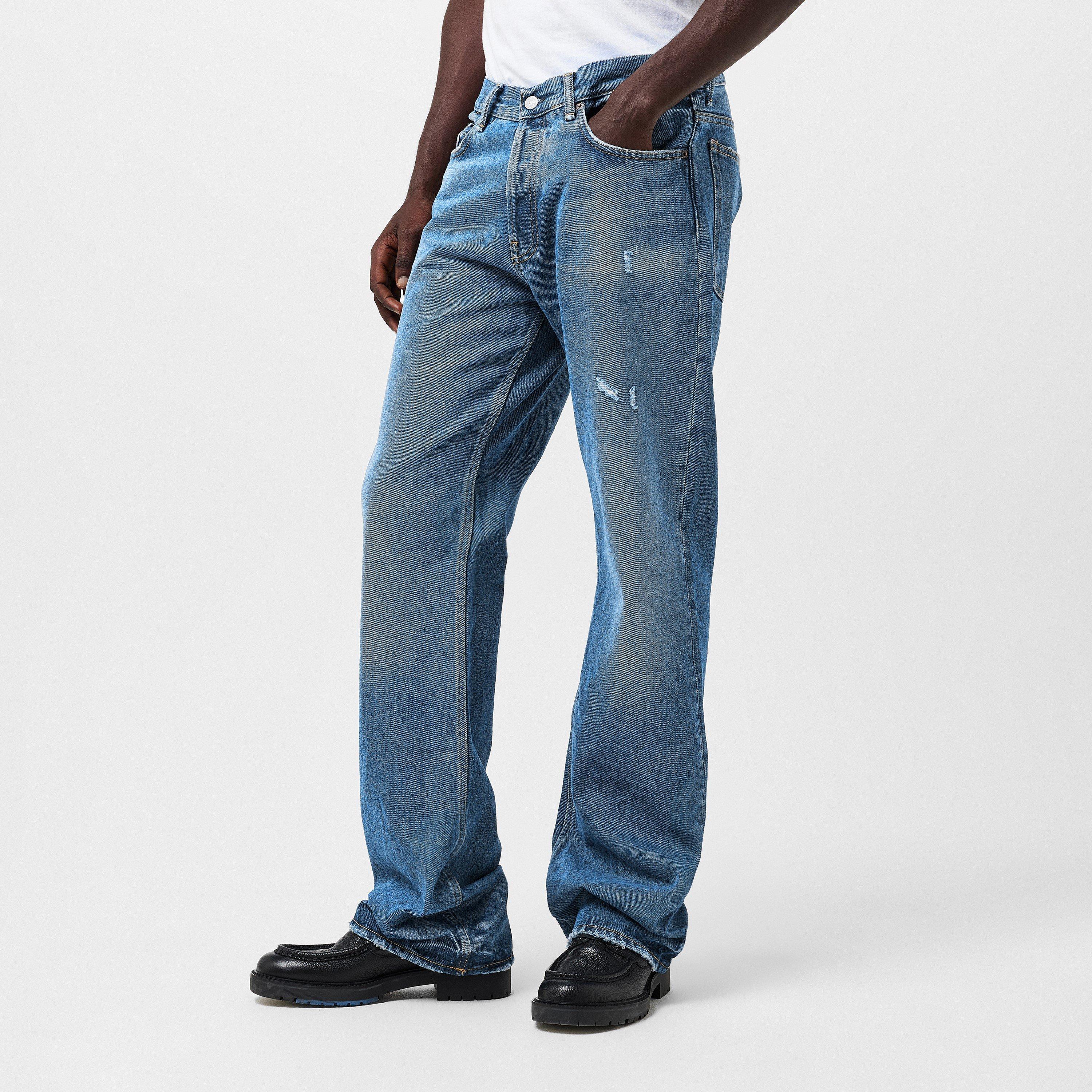 Vintage Blue - Acne Studios - Men's Vintage Straight Leg Jeans - 3