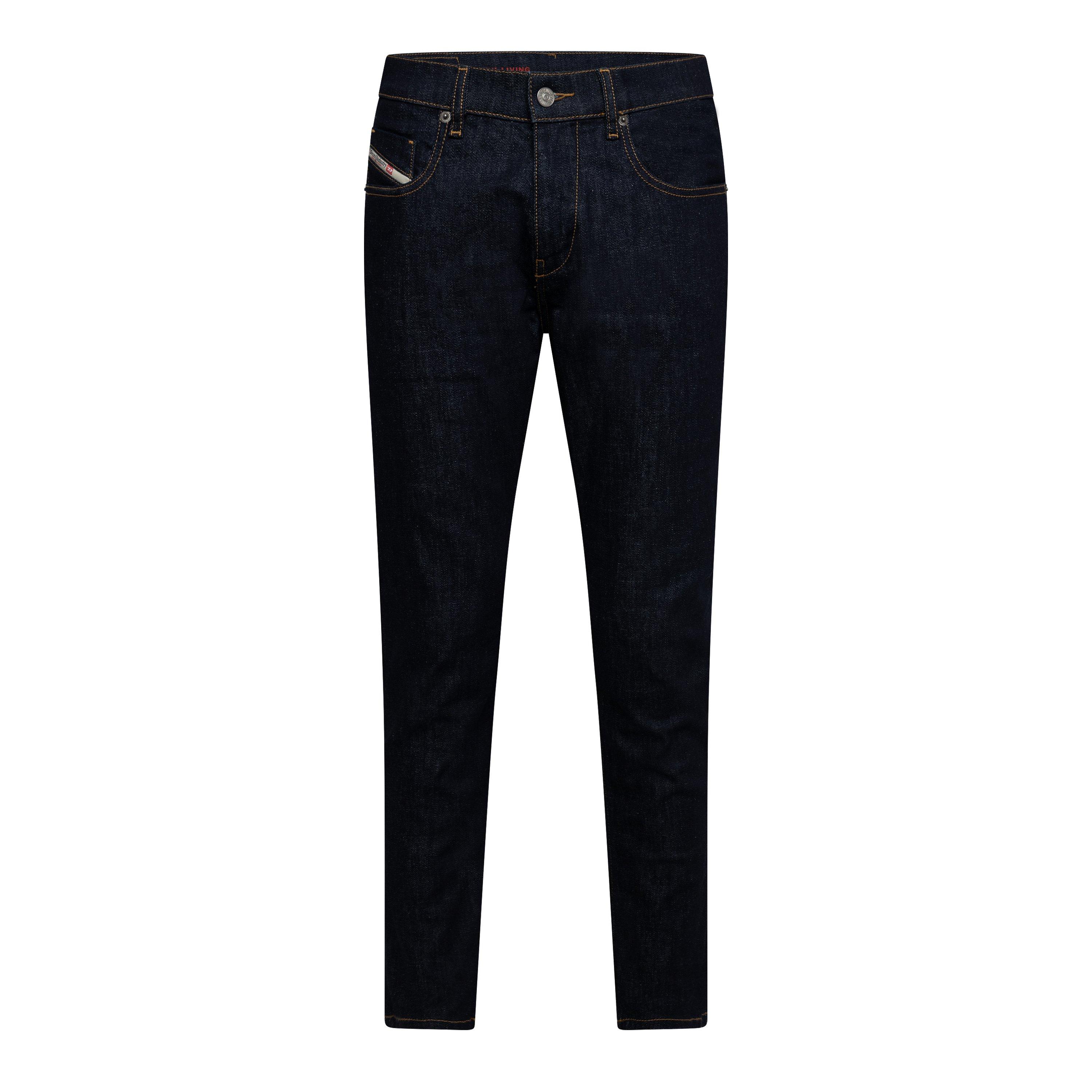 Diesel Men's 2019 D-Strukt Slim Fit Jeans - Blue Denim - 27W S