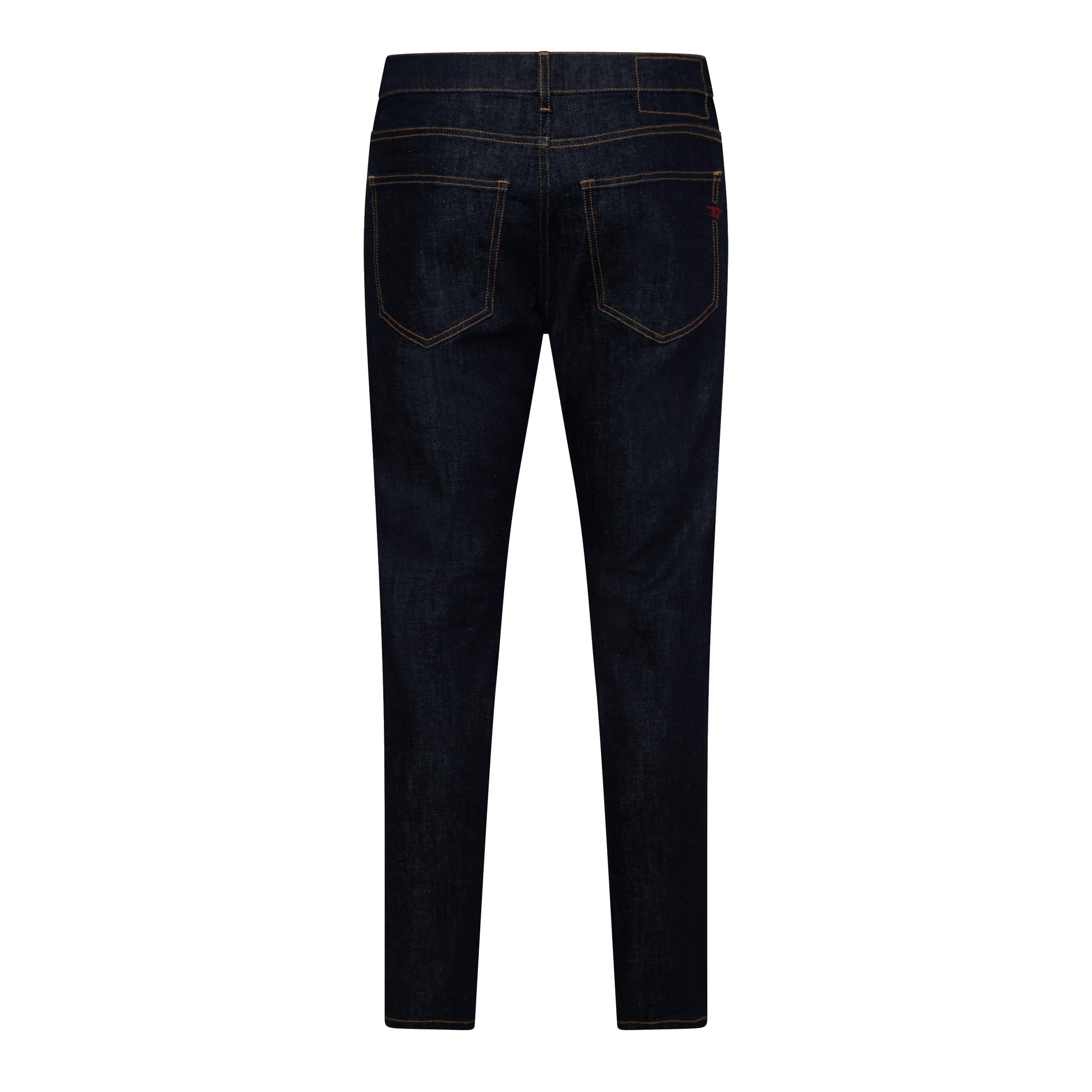 Blue Denim - Diesel - Diesel 2019 D-Strukt Slim Fit Jeans Mens - 2