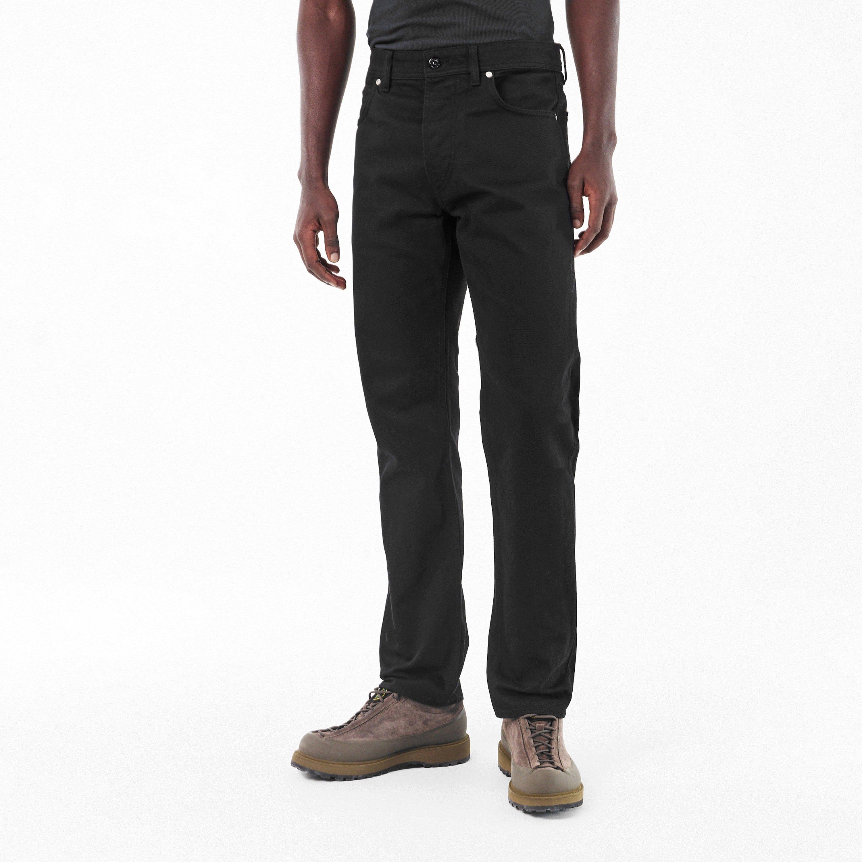 Black V0029 - Stone Island - Mens Denim Research Regular Fit Jeans - 3