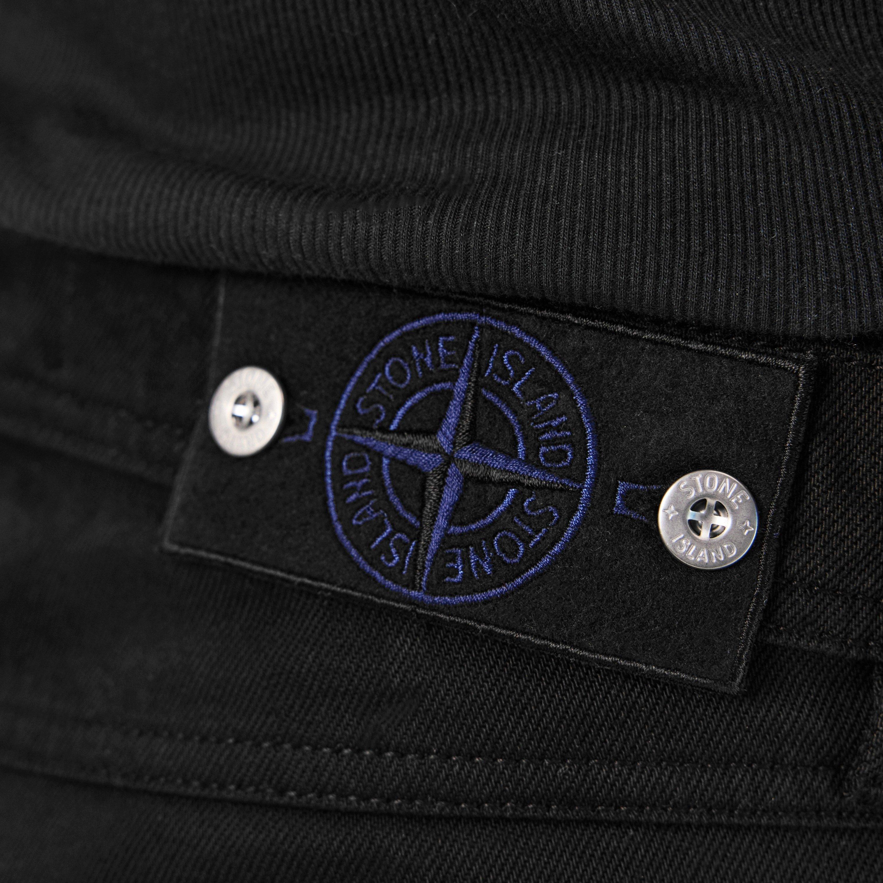 Black V0029 - Stone Island - Mens Denim Research Regular Fit Jeans - 5