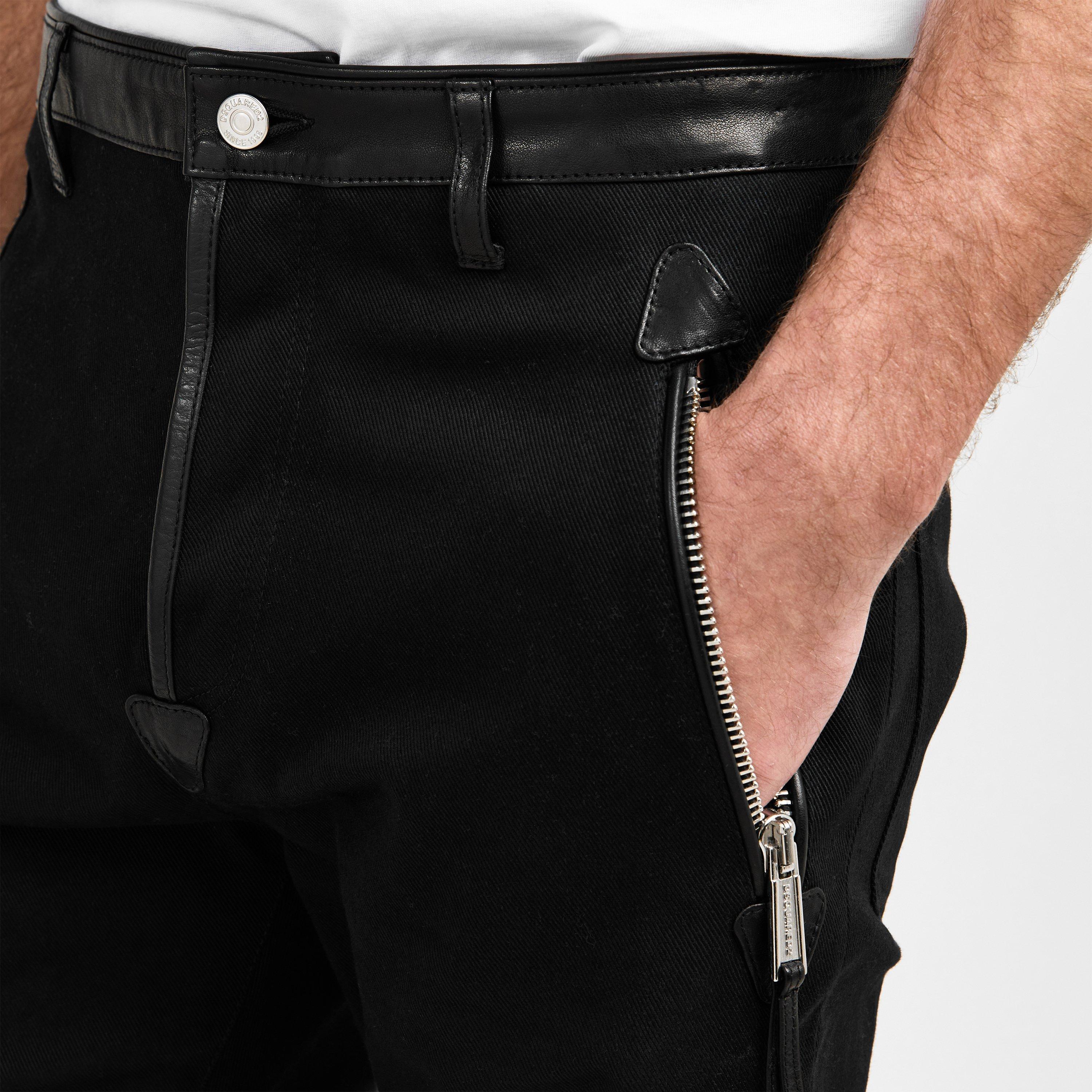 Black - DSquared2 - Men's Denim Straight Leg Jeans - 5