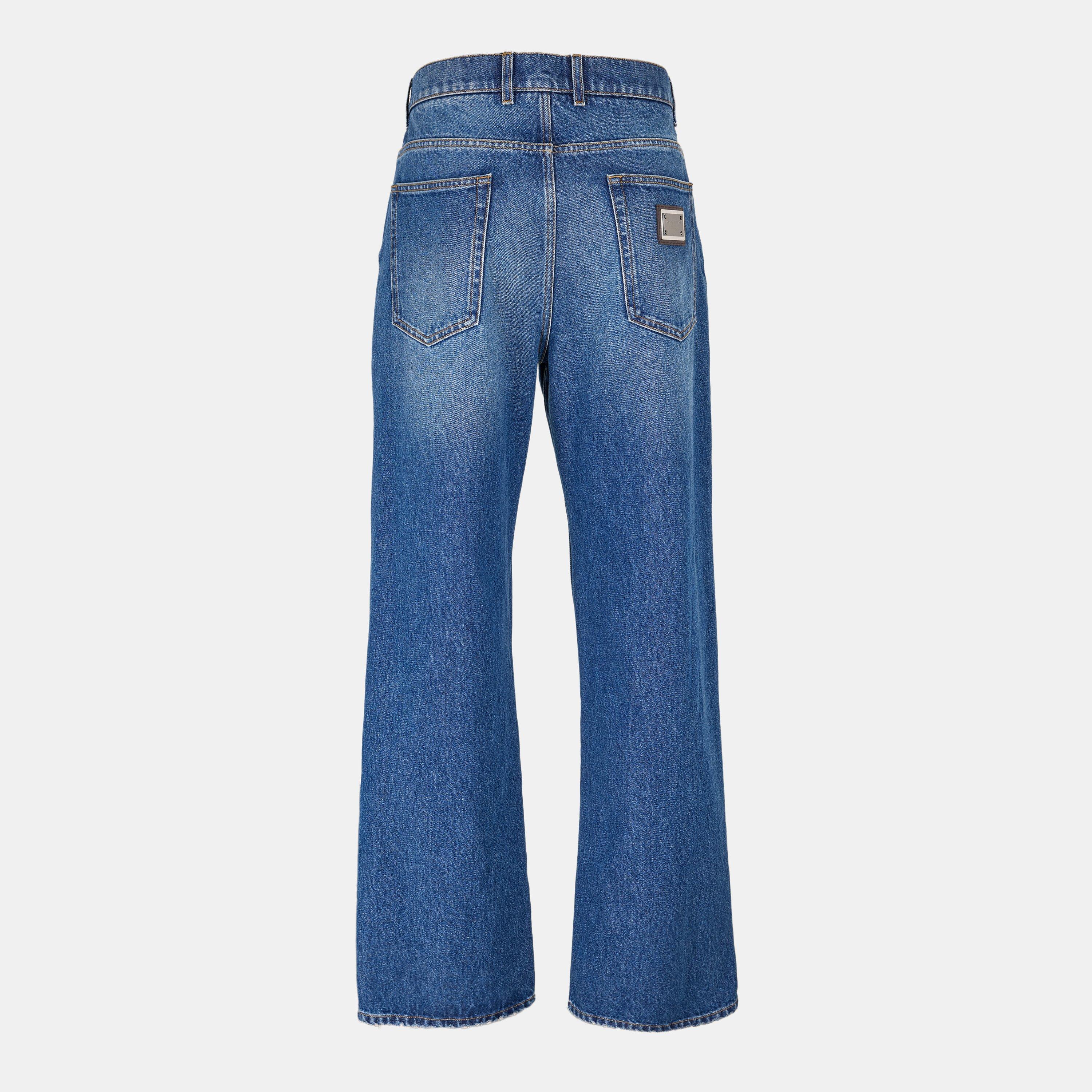 Abbinata - Dolce and Gabbana - Men's Relaxed Straight Leg Jeans - 2