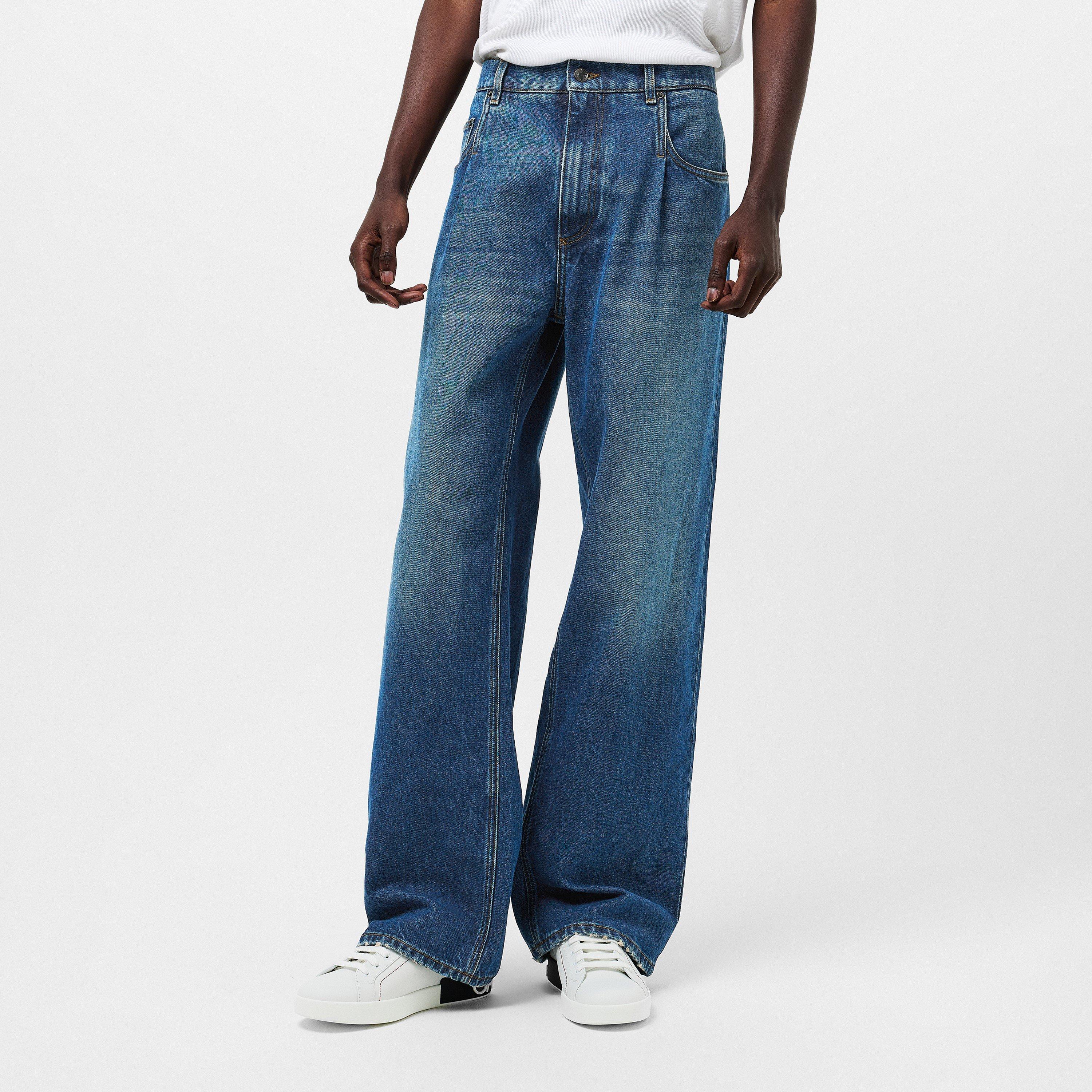 Abbinata - Dolce and Gabbana - Men's Relaxed Straight Leg Jeans - 3