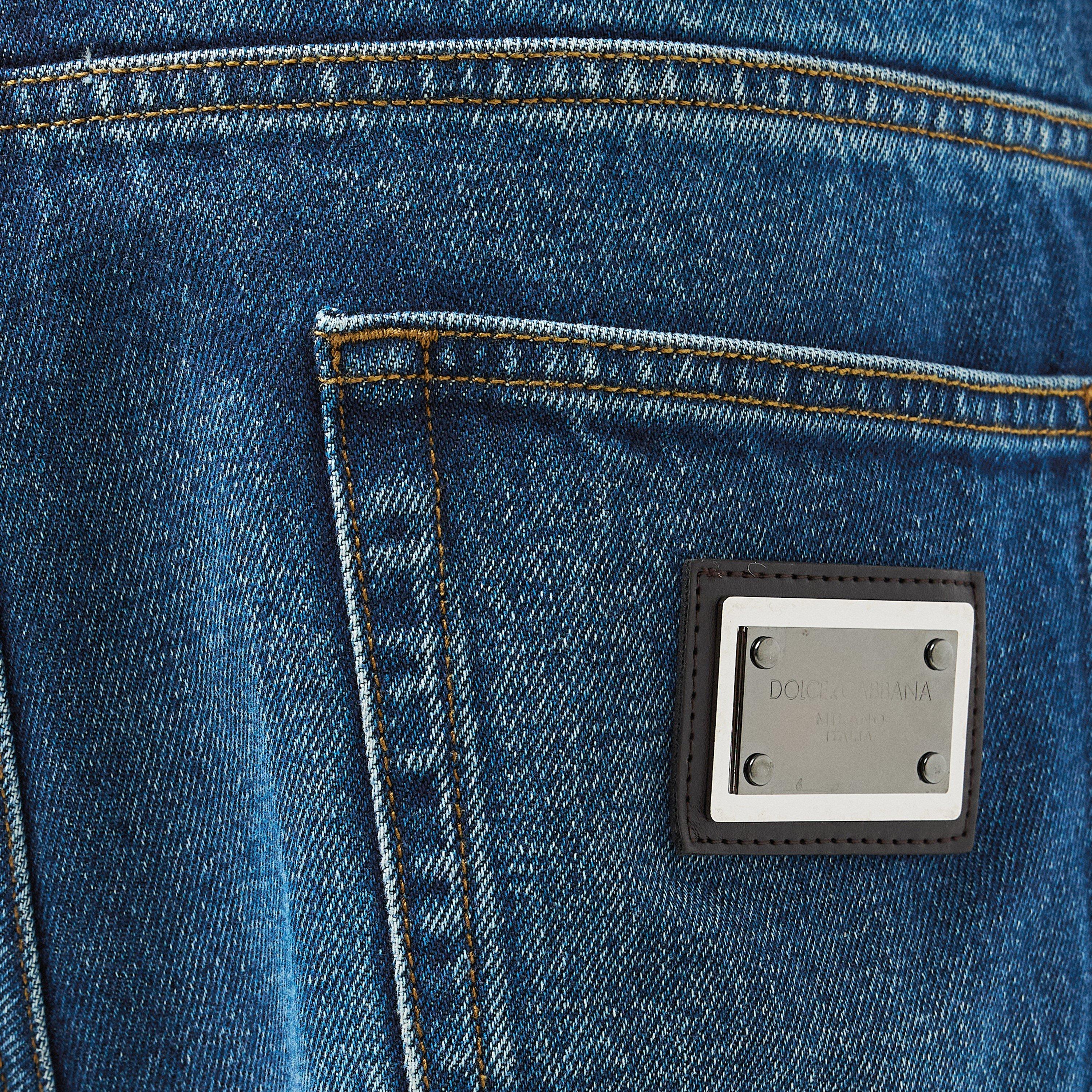 Abbinata - Dolce and Gabbana - Men's Relaxed Straight Leg Jeans - 5