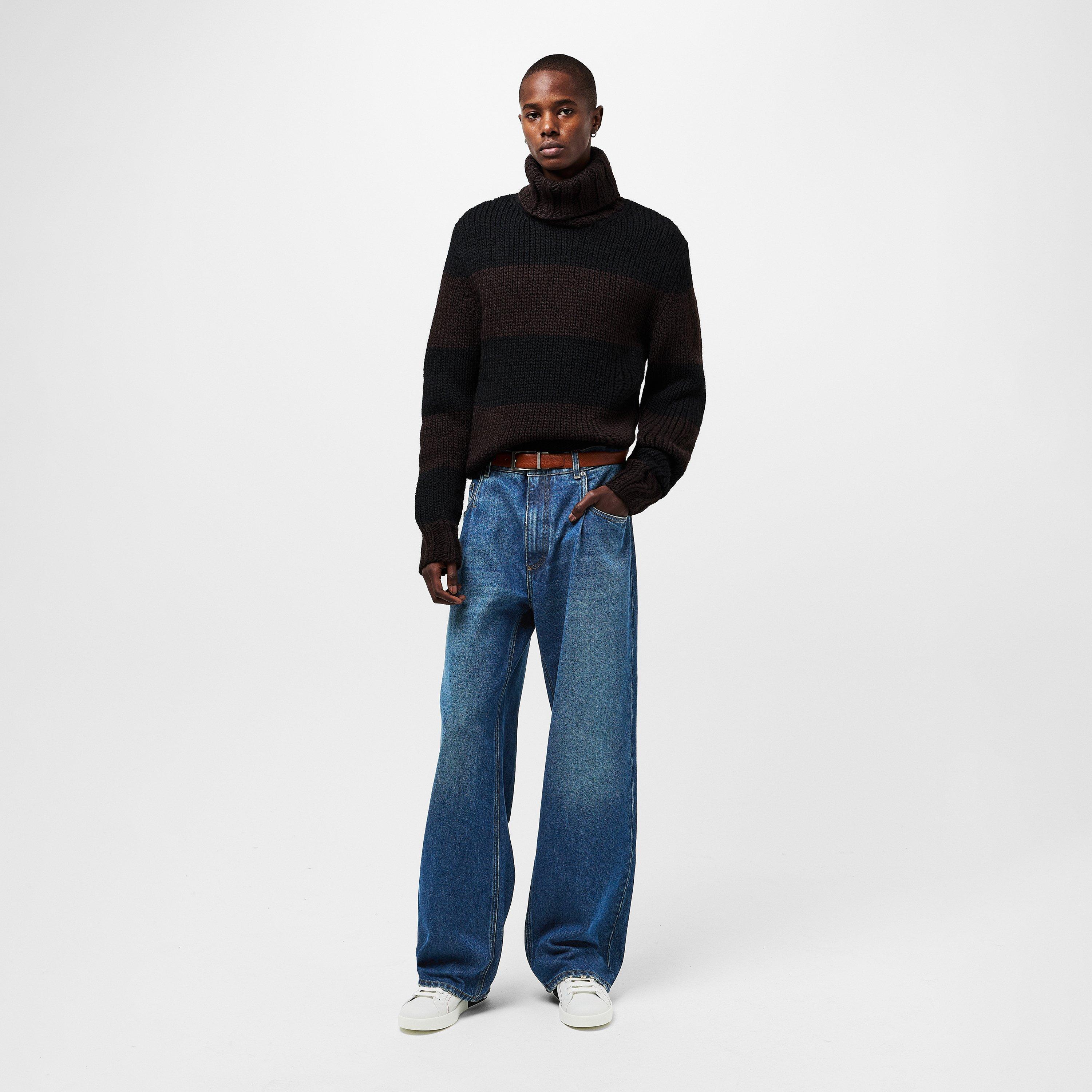 Dolce and Gabbana Men's Relaxed Straight Leg Jeans | Flannels