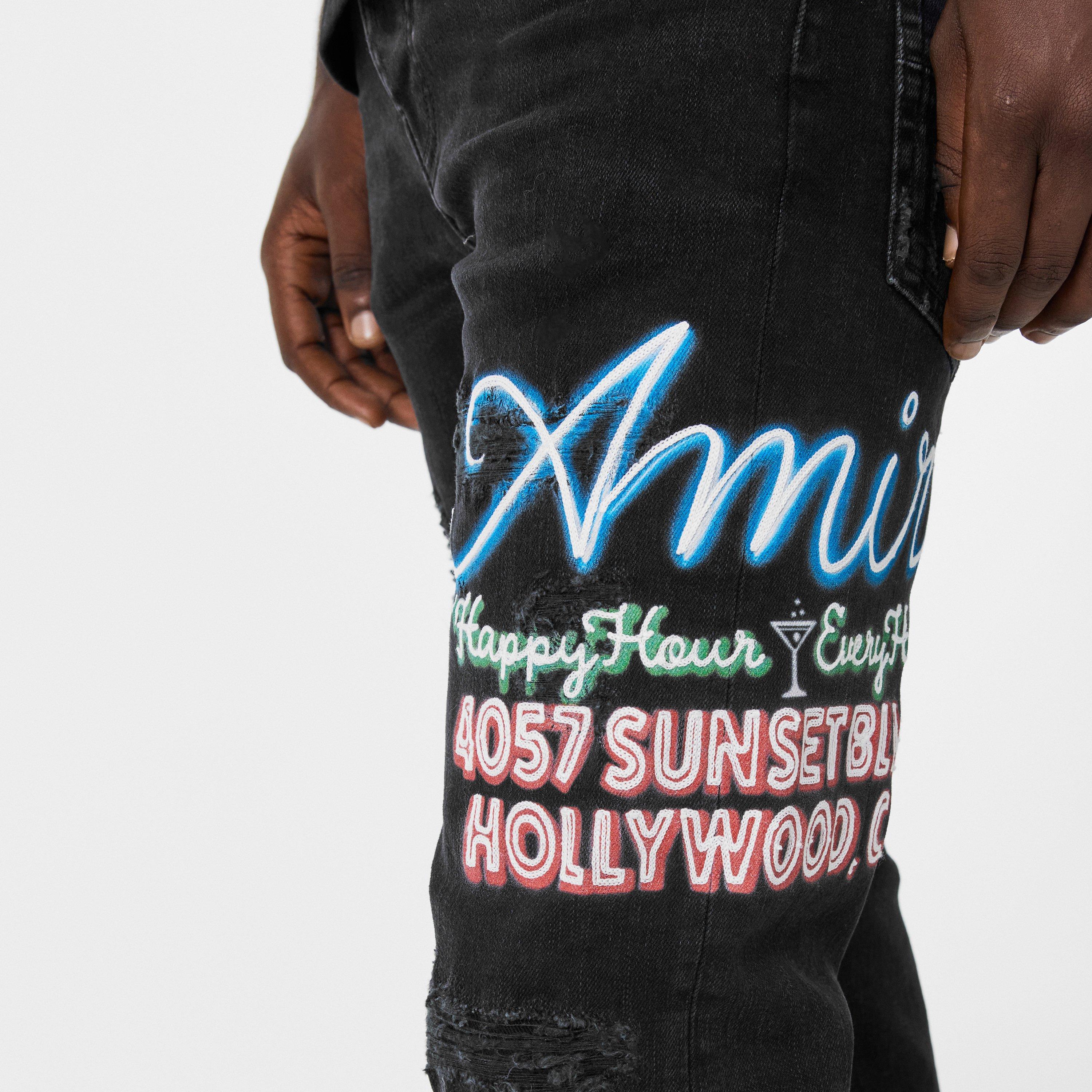 Dusk Black - Amiri - Men's Slim Fit Jeans - 5