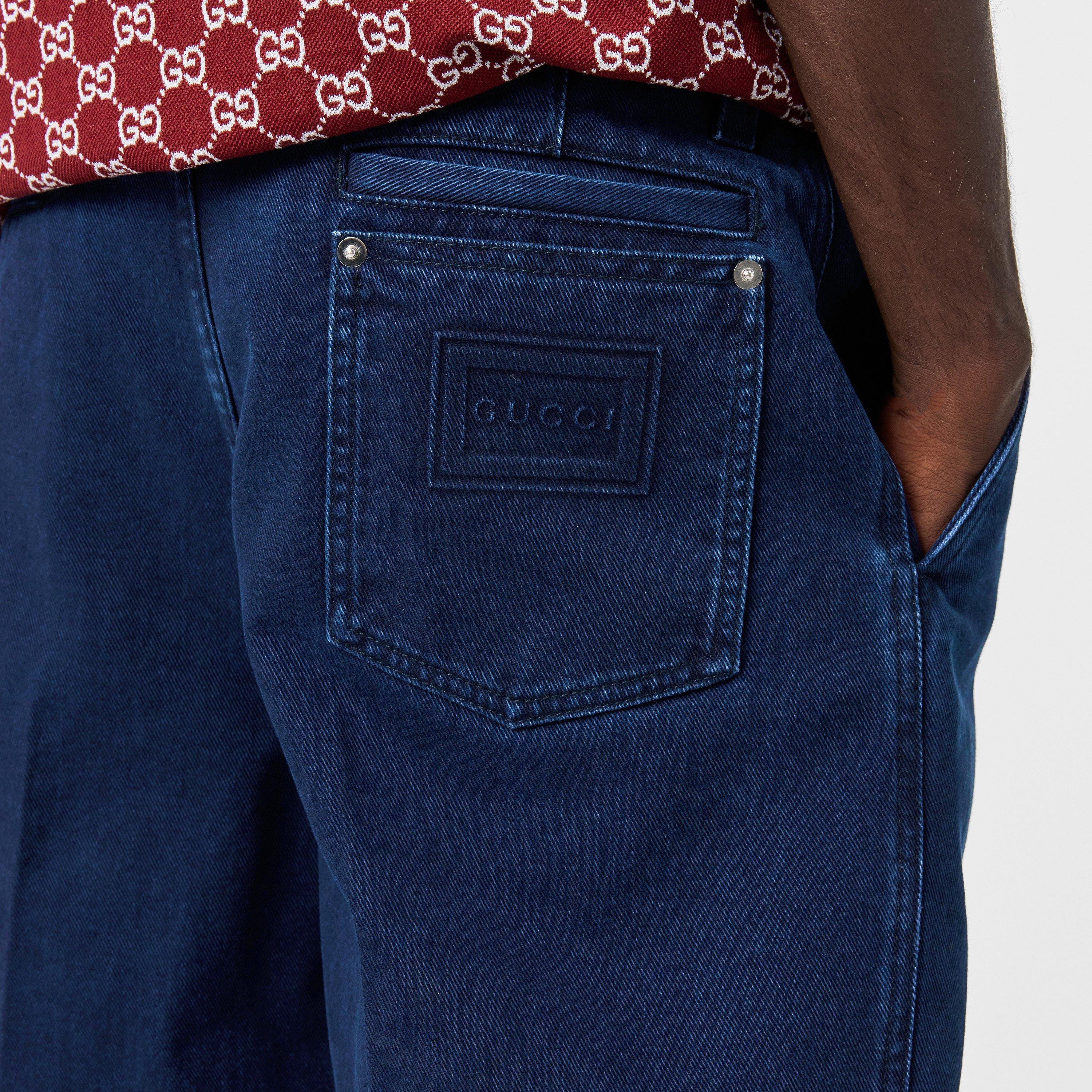 Blue - Gucci - Men's Straight Jeans - 5