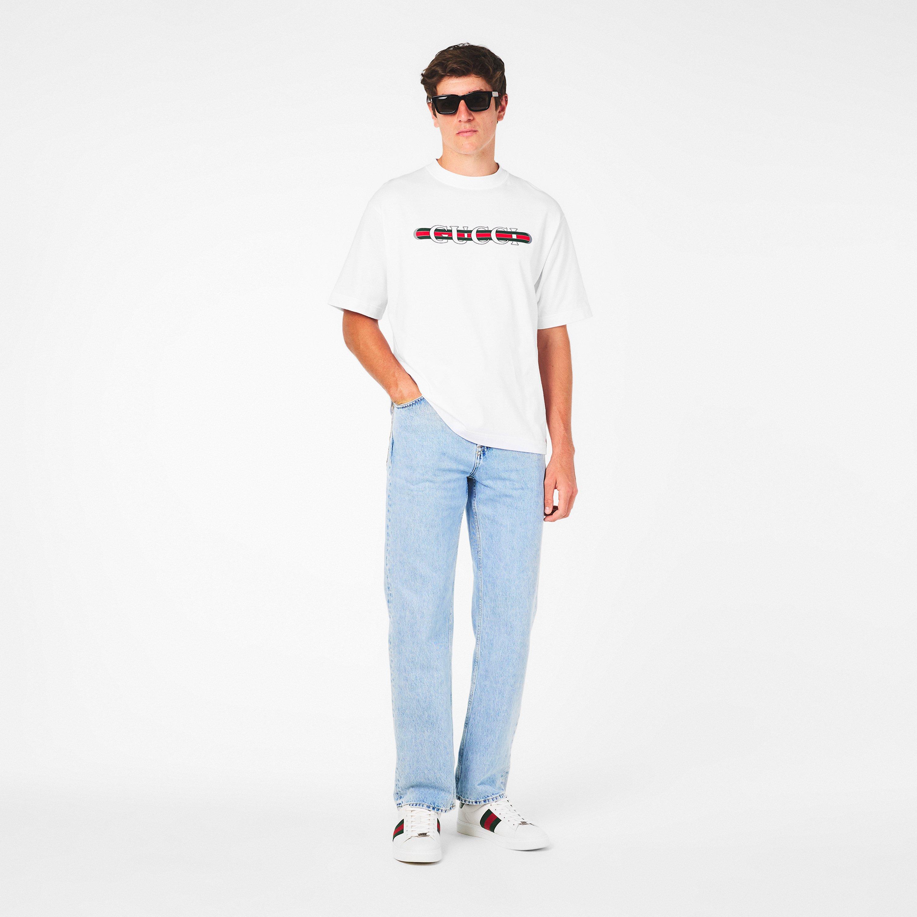 Light Blue - Gucci - Men's Slim Fit Jeans - 6