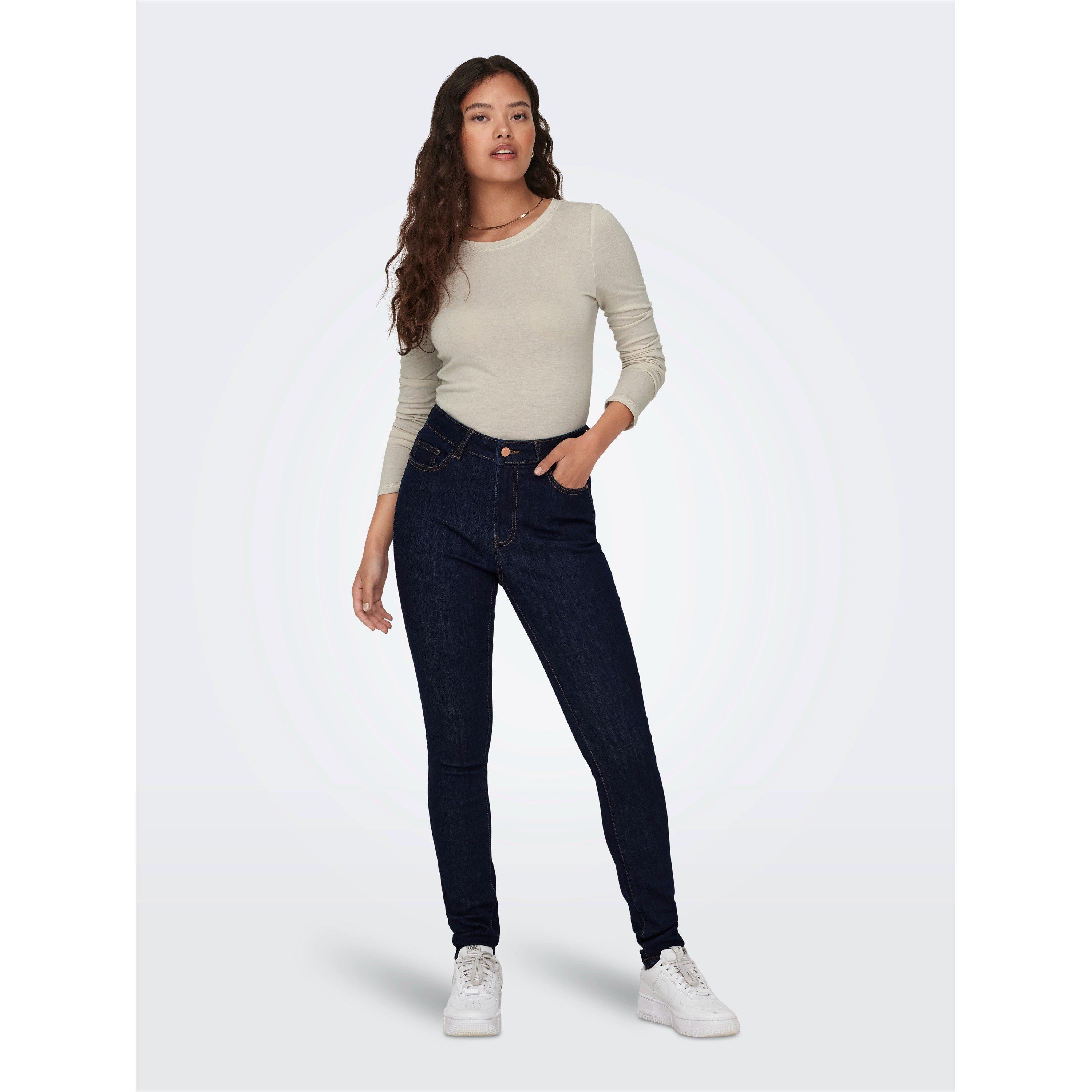 Only Women's Long Sleeve T-Shirt - Whitecap Gray - 16 (XL)