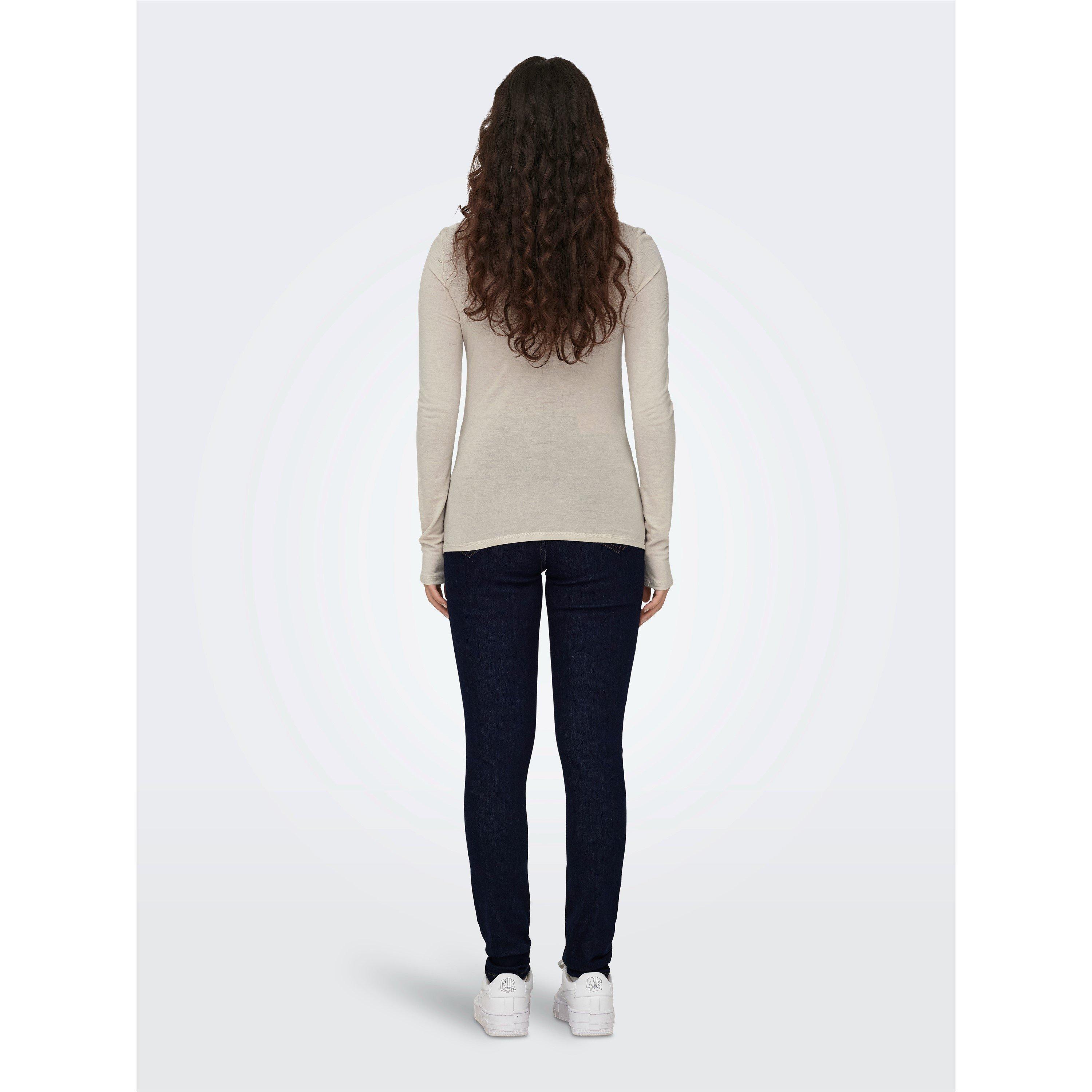 Whitecap Cinzento - Only - Women's Long Sleeve T-Shirt - 4