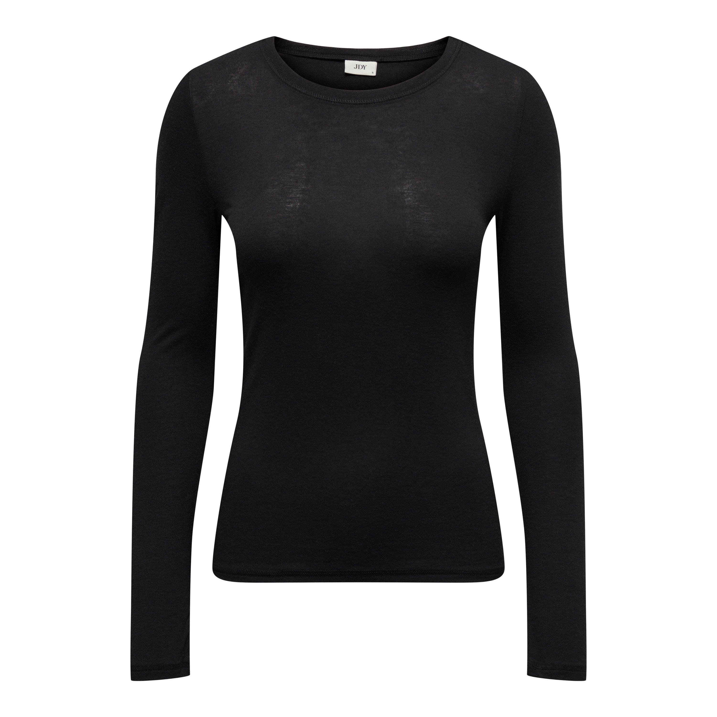 Schwarz - Only - Long Sleeve T-Shirt - 6