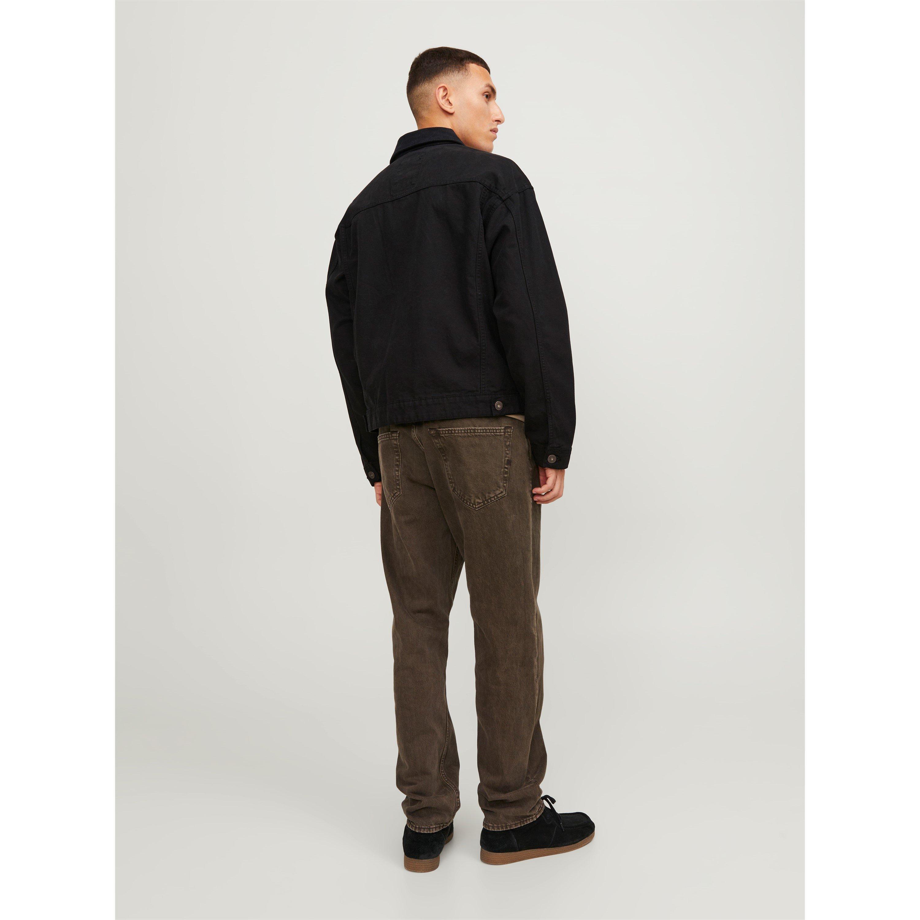 Chocolate Brown - Jack and Jones - Chris Cooper Regular Fit Jeans Mens - 6