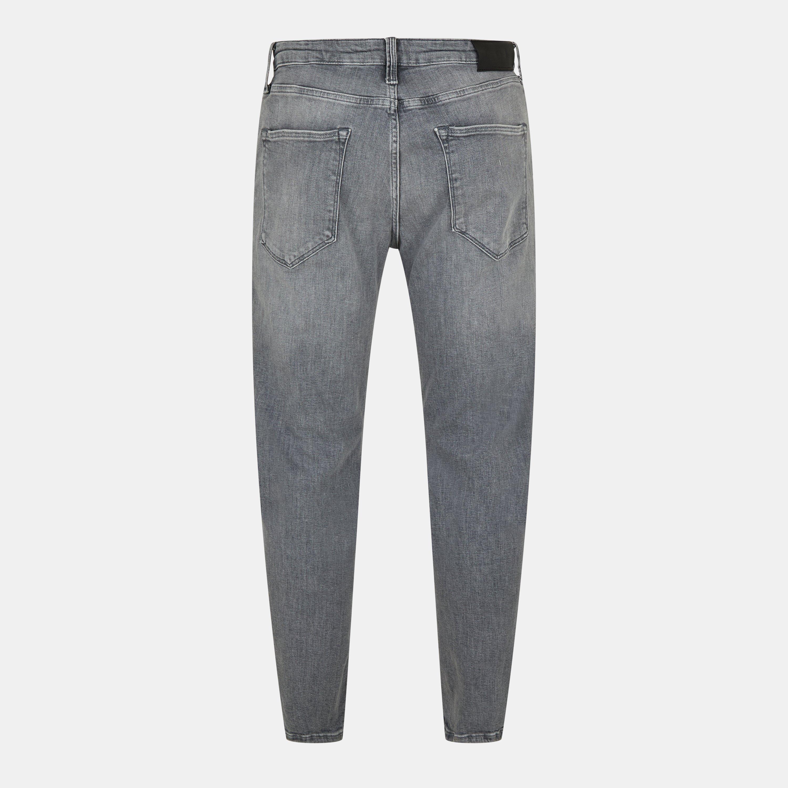 Grey Denim - Jack and Jones - Clark Evan Straight Jeans - 2