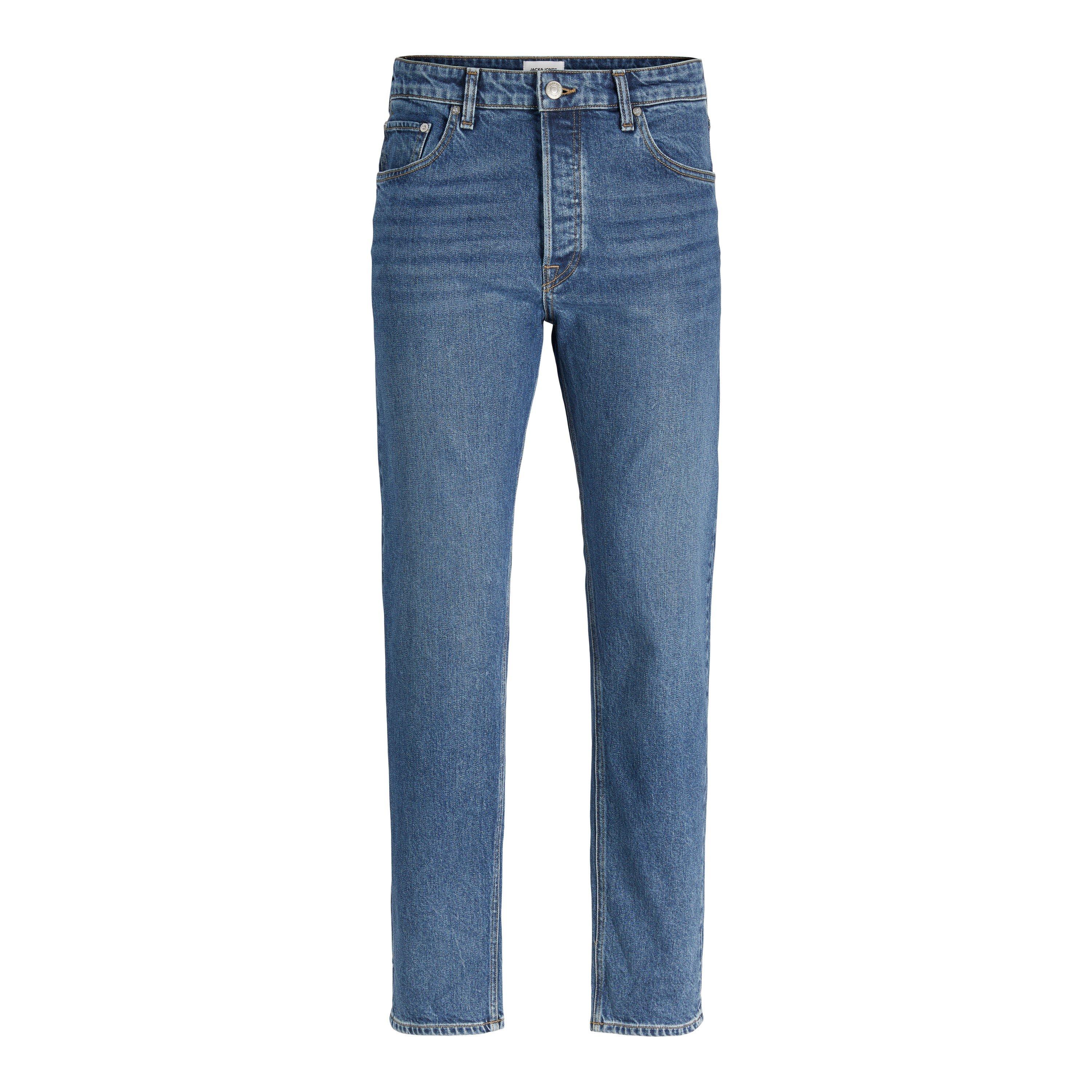 Blue Denim - Jack and Jones - Men's Junior&Junior Classic Straight Leg Jeans - 1