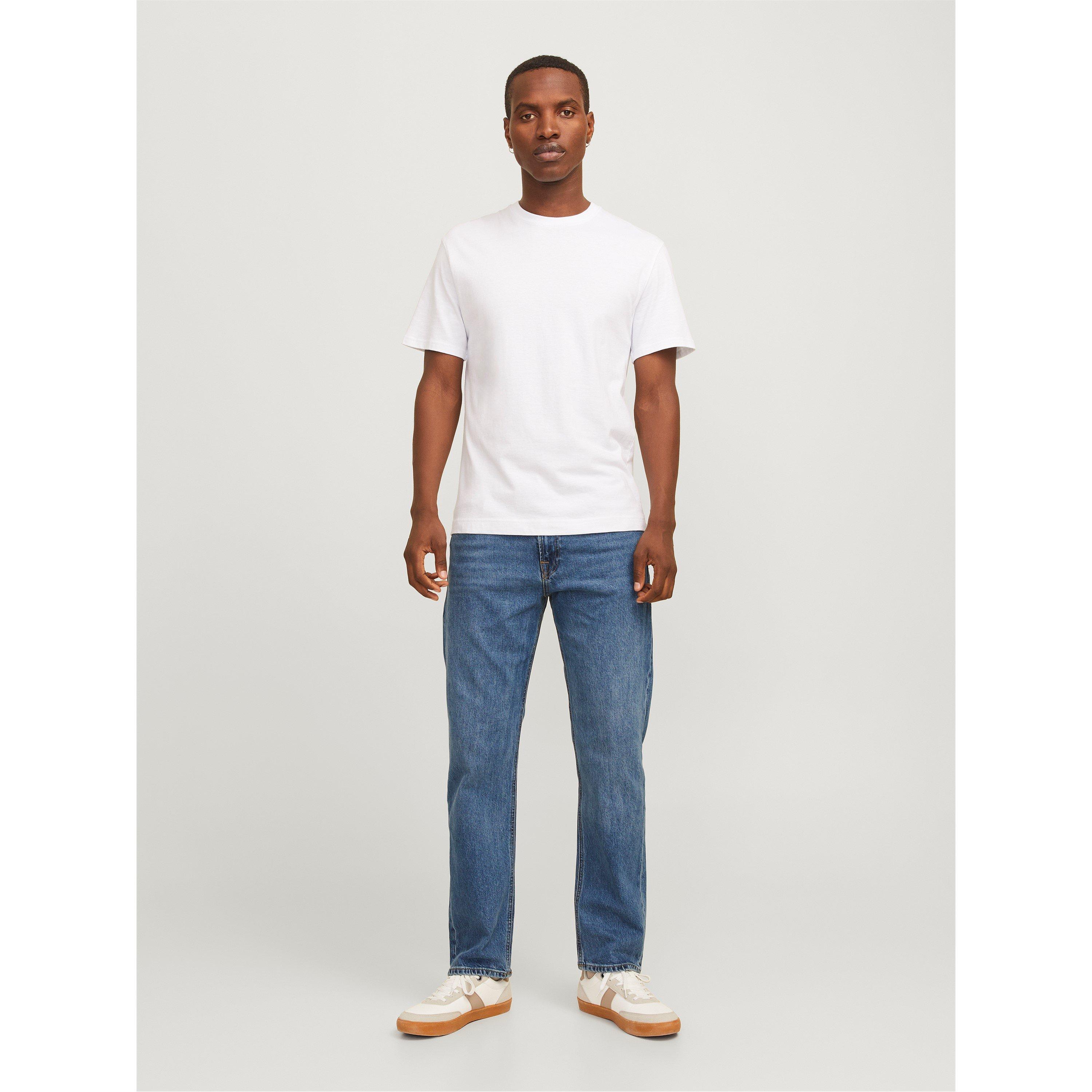 Blue Denim - Jack and Jones - Classic Straight Jeans Mens - 6