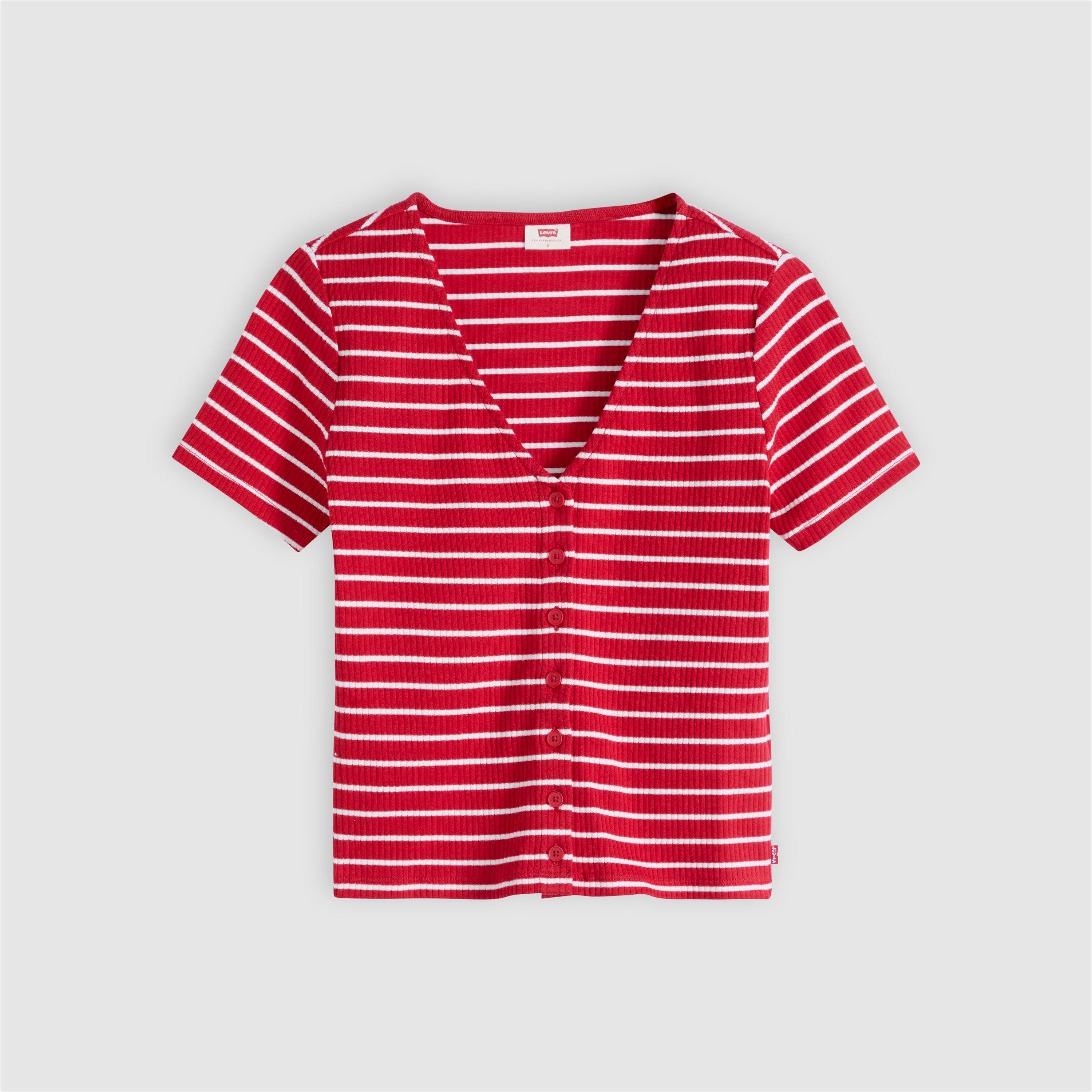 Levis Short Sleeve Striped T-Shirt