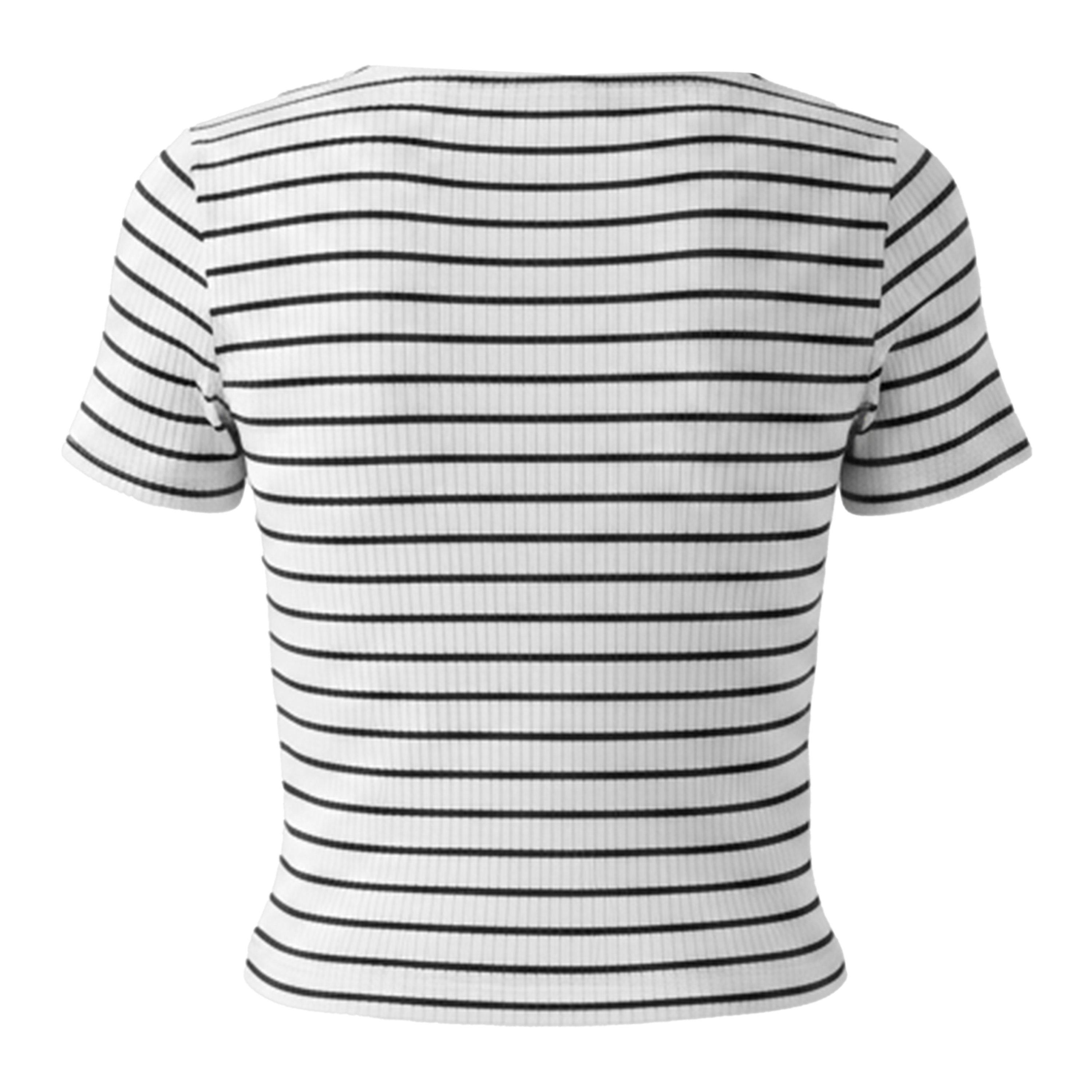 Peacoat Rayé - Levis - Short Sleeve Striped T-Shirt - 2