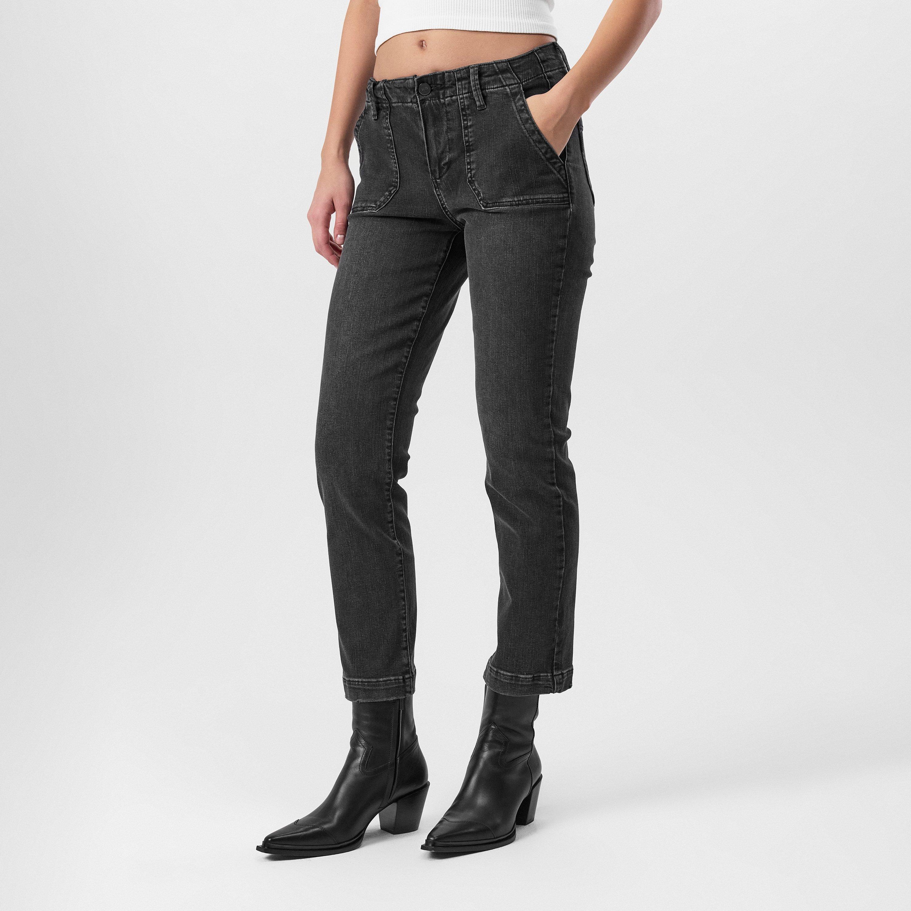 Faded Stone - Paige - Mayslie Straight Leg Jeans - 2