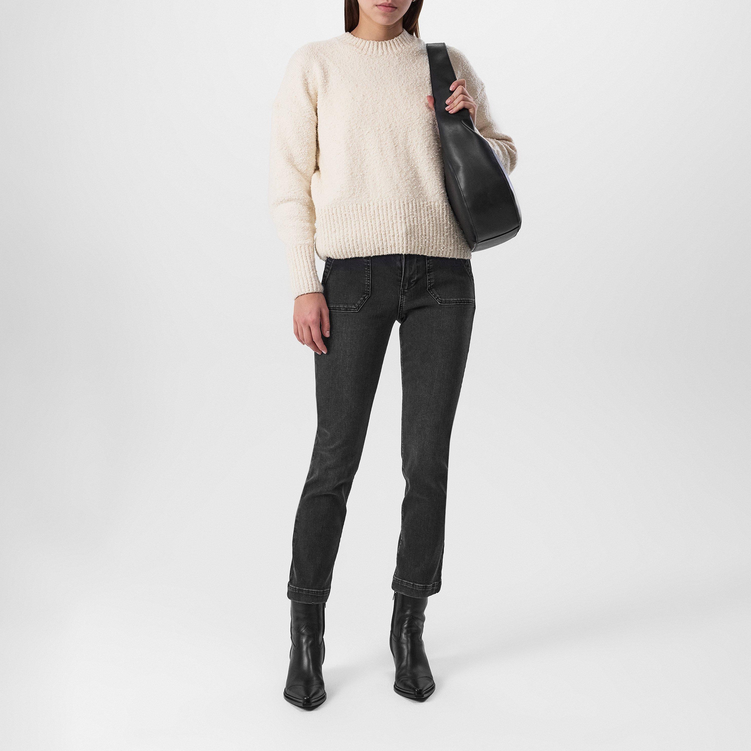 Faded Stone - Paige - Mayslie Straight Leg Jeans - 4