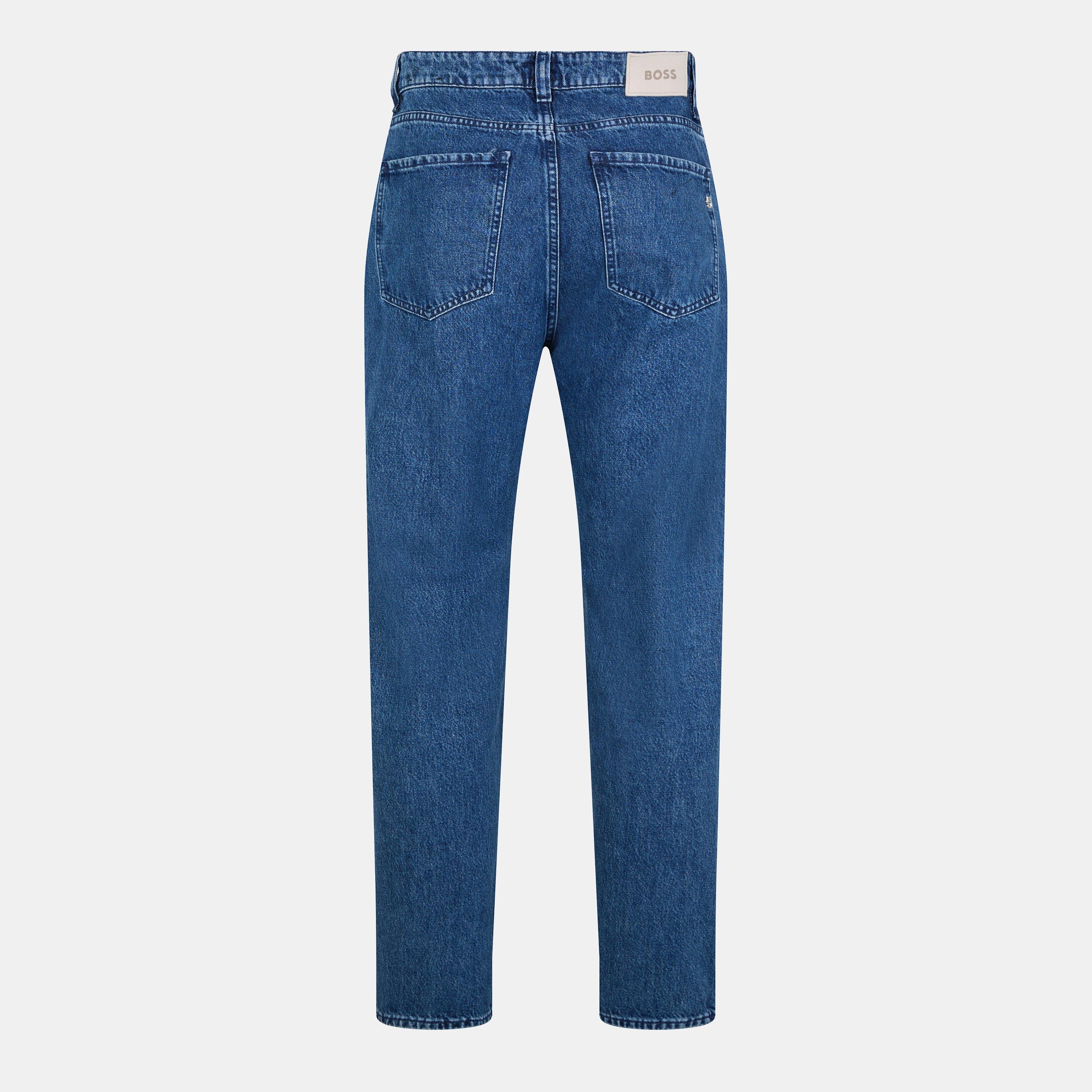 Medium Blue - Boss - H-Akron Slim Fit Jeans - 2