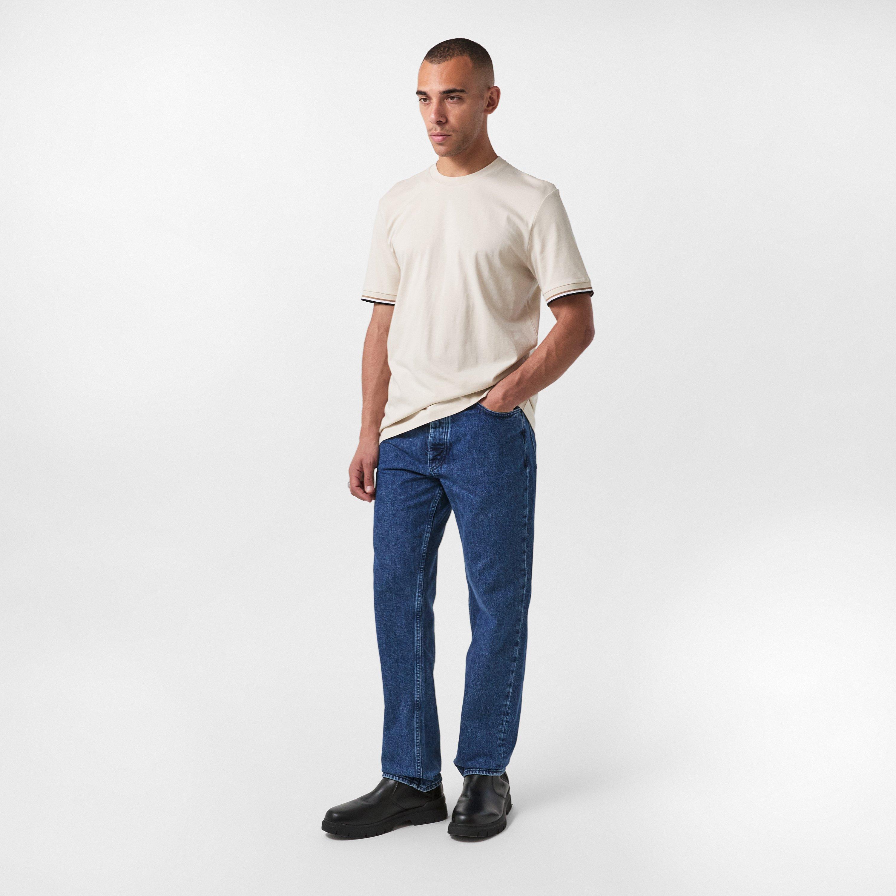 Medium Blue - Boss - H-Akron Slim Fit Jeans - 6