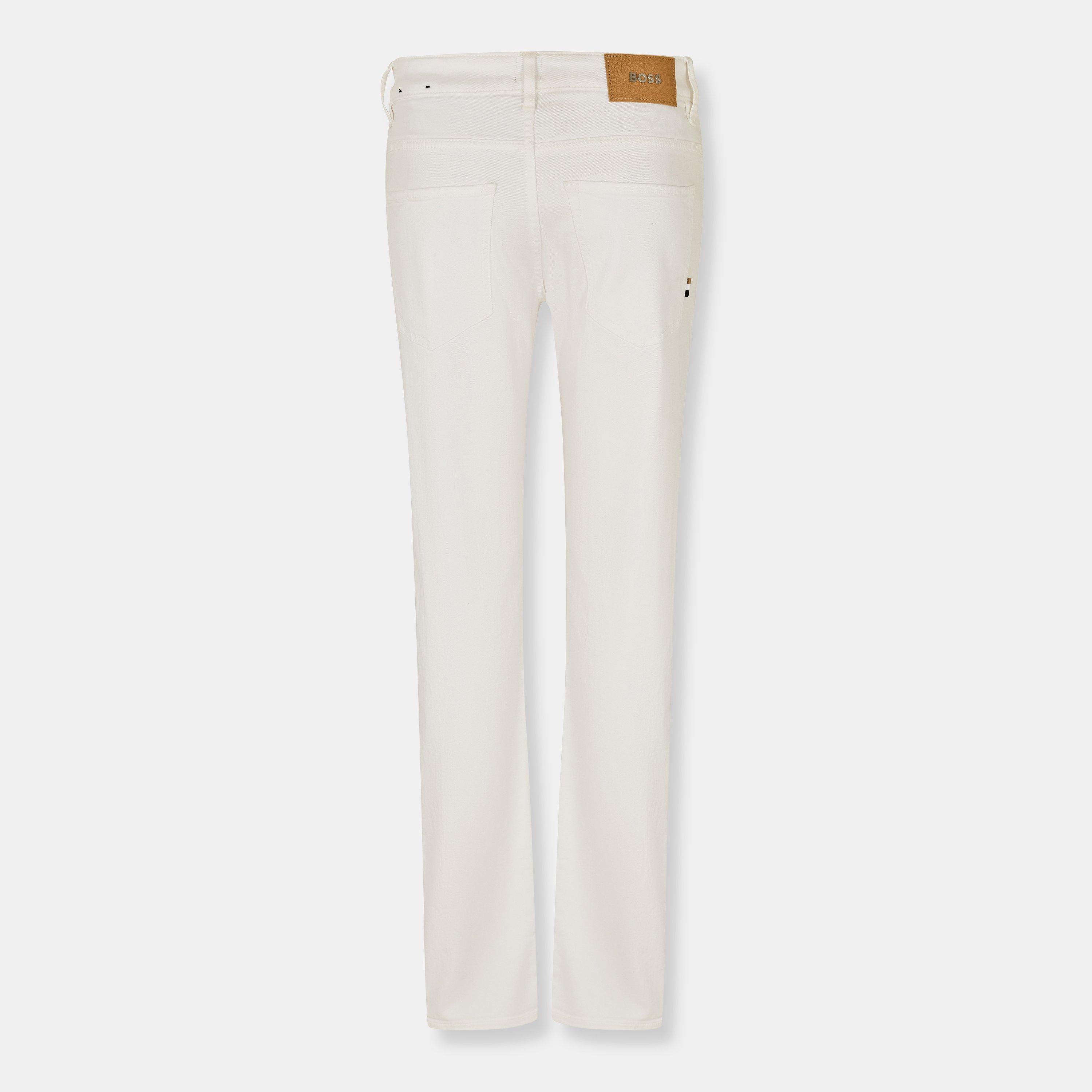White - Boss - Men's Delaware Jn Slim Fit Jeans - 2
