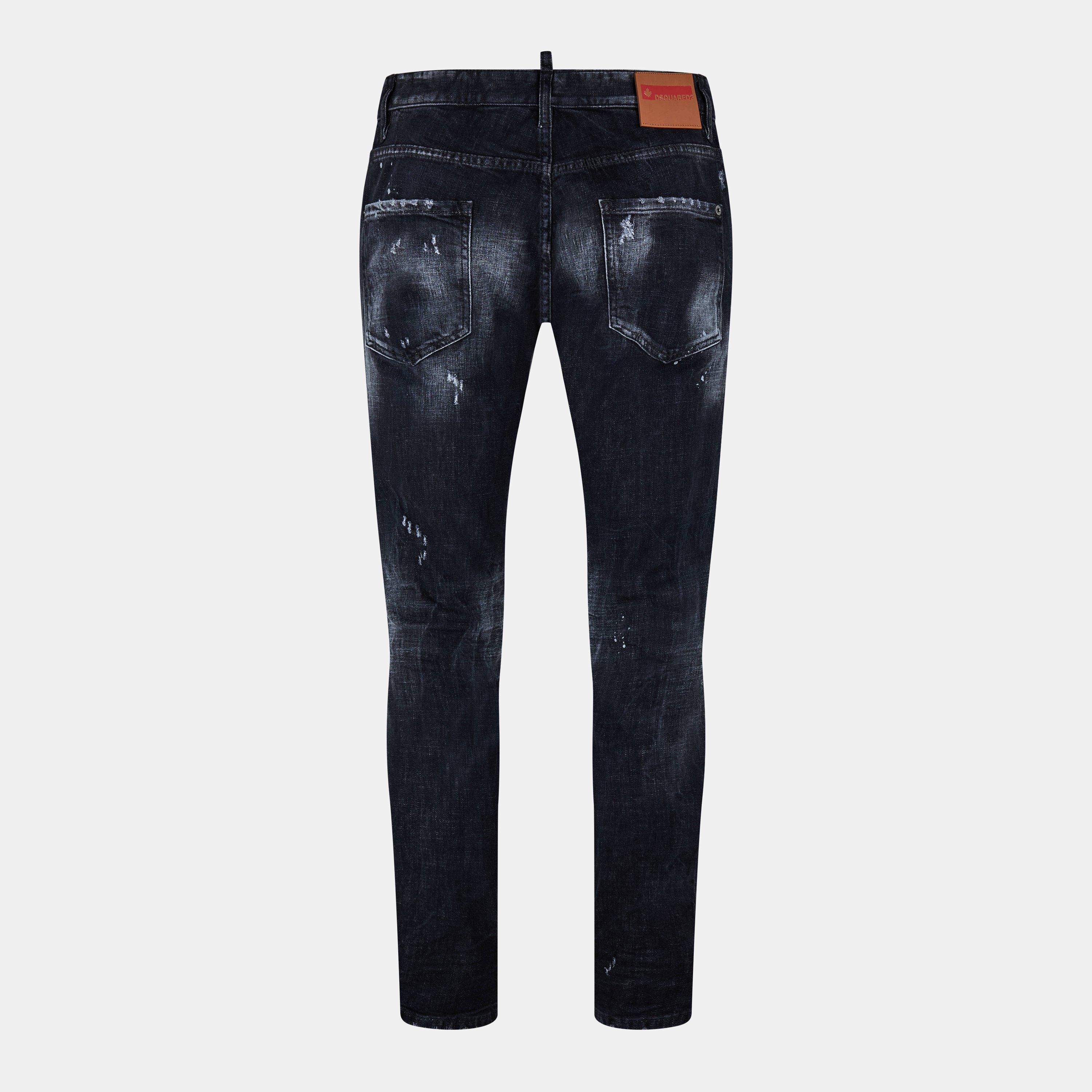 Dist Black - DSquared2 - Cool Guy Slim Jeans - 2